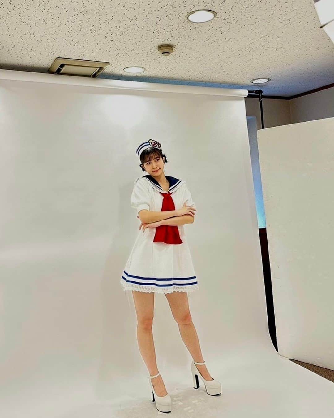 井上玲音さんのインスタグラム写真 - (井上玲音Instagram)「・ ・ 夏だ〜マリンルックだ〜  #井上玲音」8月1日 20時21分 - rei_inoue.official