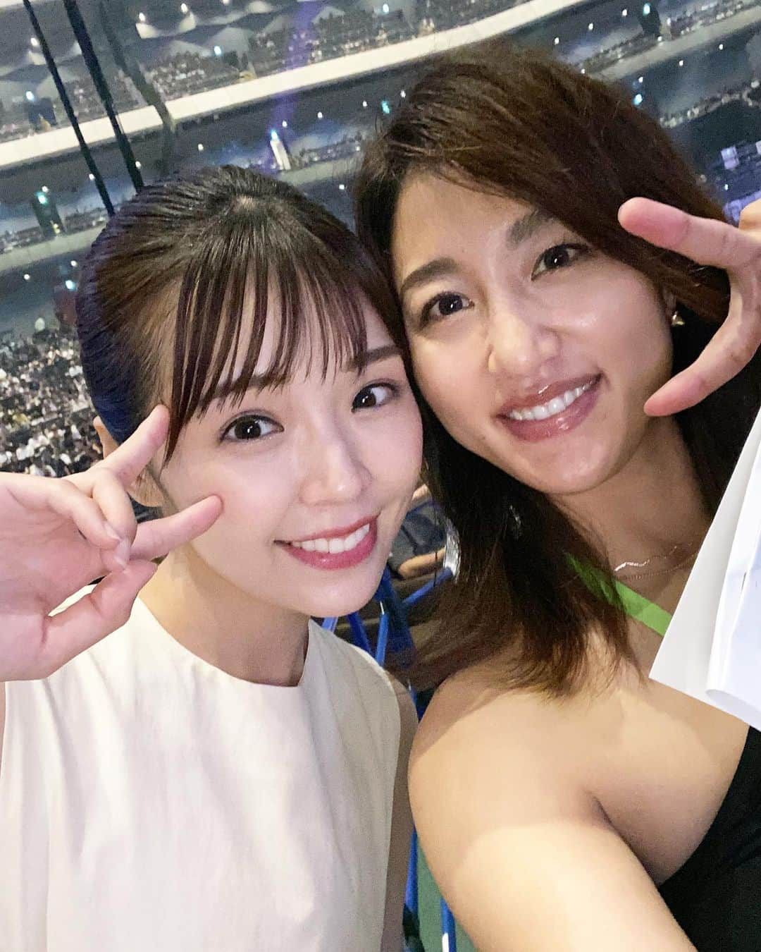 杉山しずかのインスタグラム：「with @kawamura_natsuki317   #川村那月　さん  いーだろー！」