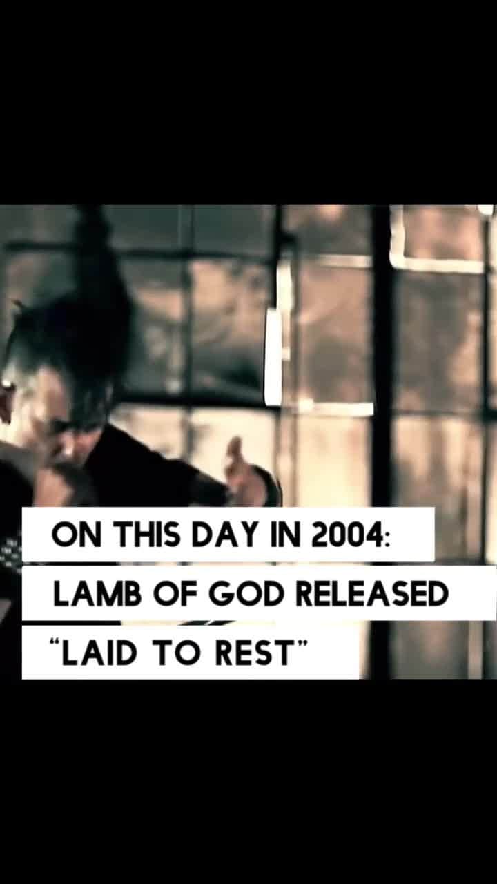 Revolverのインスタグラム：「⚡️Lamb of God released the mighty "Laid to Rest" as a single on this day in 2004.   🎧 When did you first see them play it live?  . . . .  . #metalhead #metal #heavymetal #lambofgod #thrashmetal #deathmetal #blackmetal #metalmusic#randyblythe」