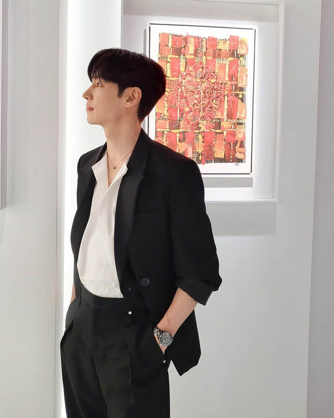 イ・ジェフンさんのインスタグラム写真 - (イ・ジェフンInstagram)「⠀ #TweedDeCHANEL #CHANELHighJewelry #CHANEL」8月1日 21時20分 - leejehoon_official