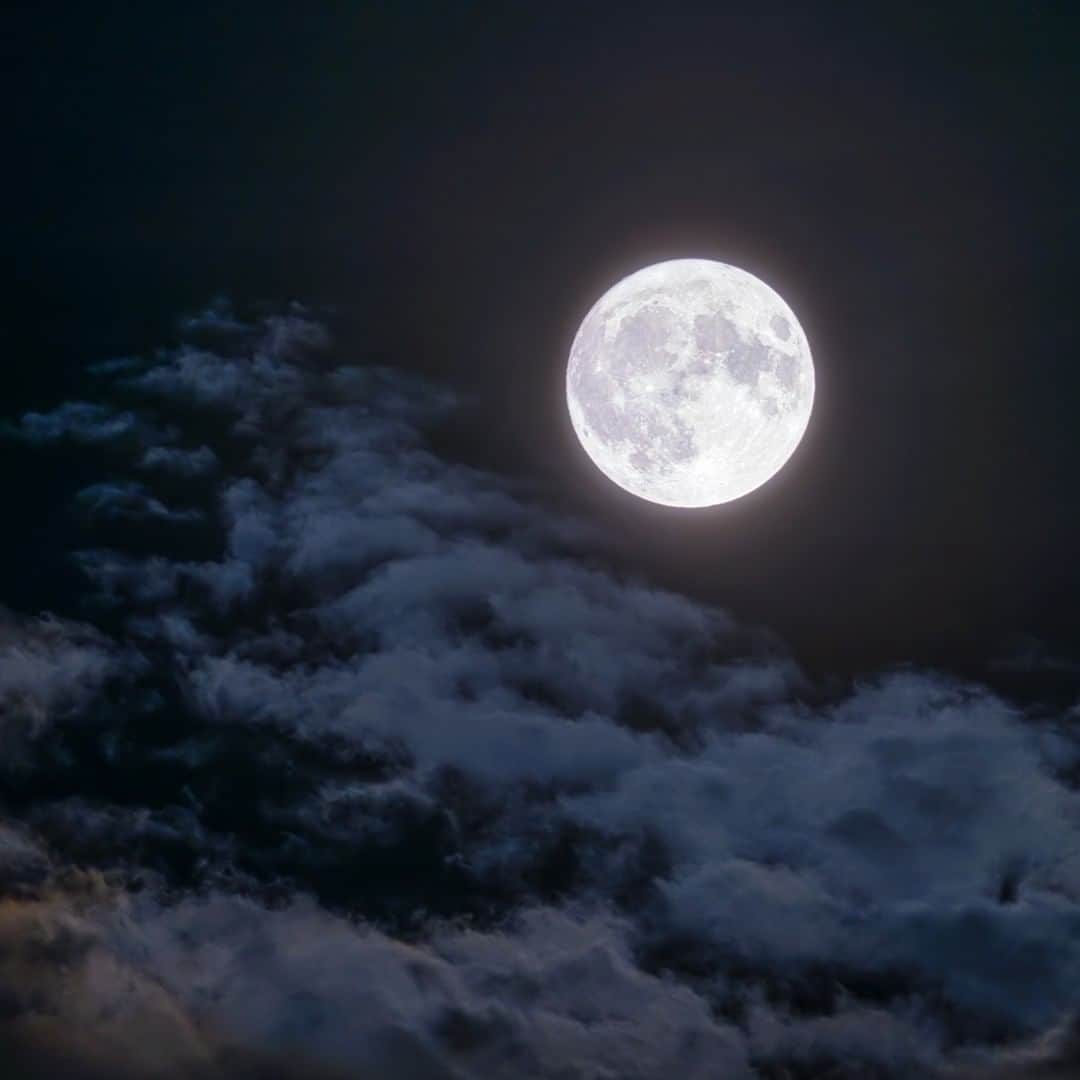 KAGAYAのインスタグラム：「空をご覧ください。 南に見事な十五夜の満月が輝いています。（今撮影） 正確に満月の瞬間になるのは明日未明の3時半です。 今日もお疲れさまでした。  #moon #sonyalpha #α7v」