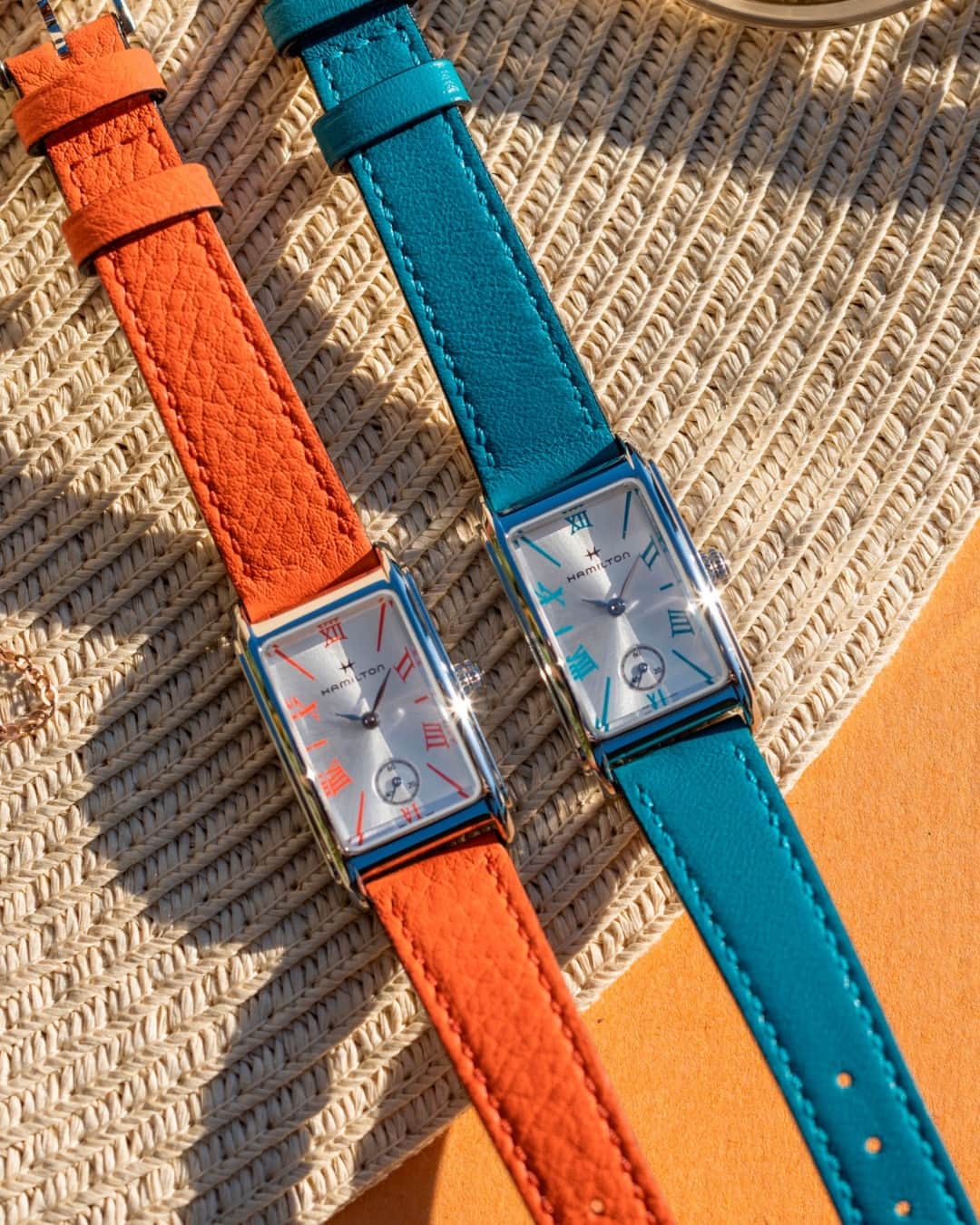 Hamilton Watchさんのインスタグラム写真 - (Hamilton WatchInstagram)「Summer on your wrist. Capture the essence of sun-soaked fun with our vibrant Ardmore Quartz versions designed to keep track of time while channeling the season's lively energy.  #hamiltonwatch #watch #watchoftheday #vacation #summerwatch」8月1日 22時00分 - hamiltonwatch