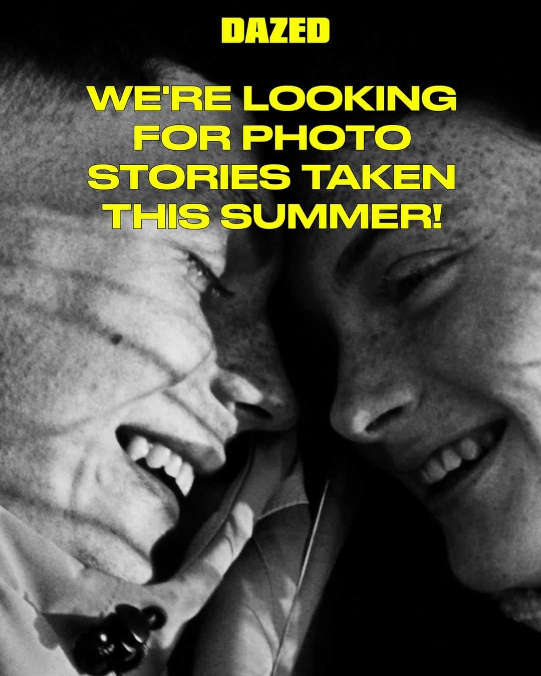 Dazed Magazineのインスタグラム：「Whether your summer is too hot, too wet, both of those or neither, we're inviting #DazedClub members to submit photo stories exploring summer 2023 for a story on Dazed Digital ☀️⁠ ⁠ We will publish a selection of chosen images on our site at the end of August.⁠ ⁠ Join Dazed Club through the link in our bio by the 18th August to enter 🔗⁠」