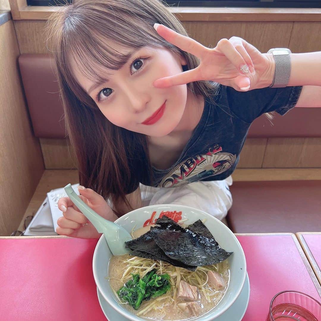 中川珠里さんのインスタグラム写真 - (中川珠里Instagram)「定期的に食べたくなる味！   #ラーメン  #山岡家」8月16日 17時58分 - juri_nakagawa1