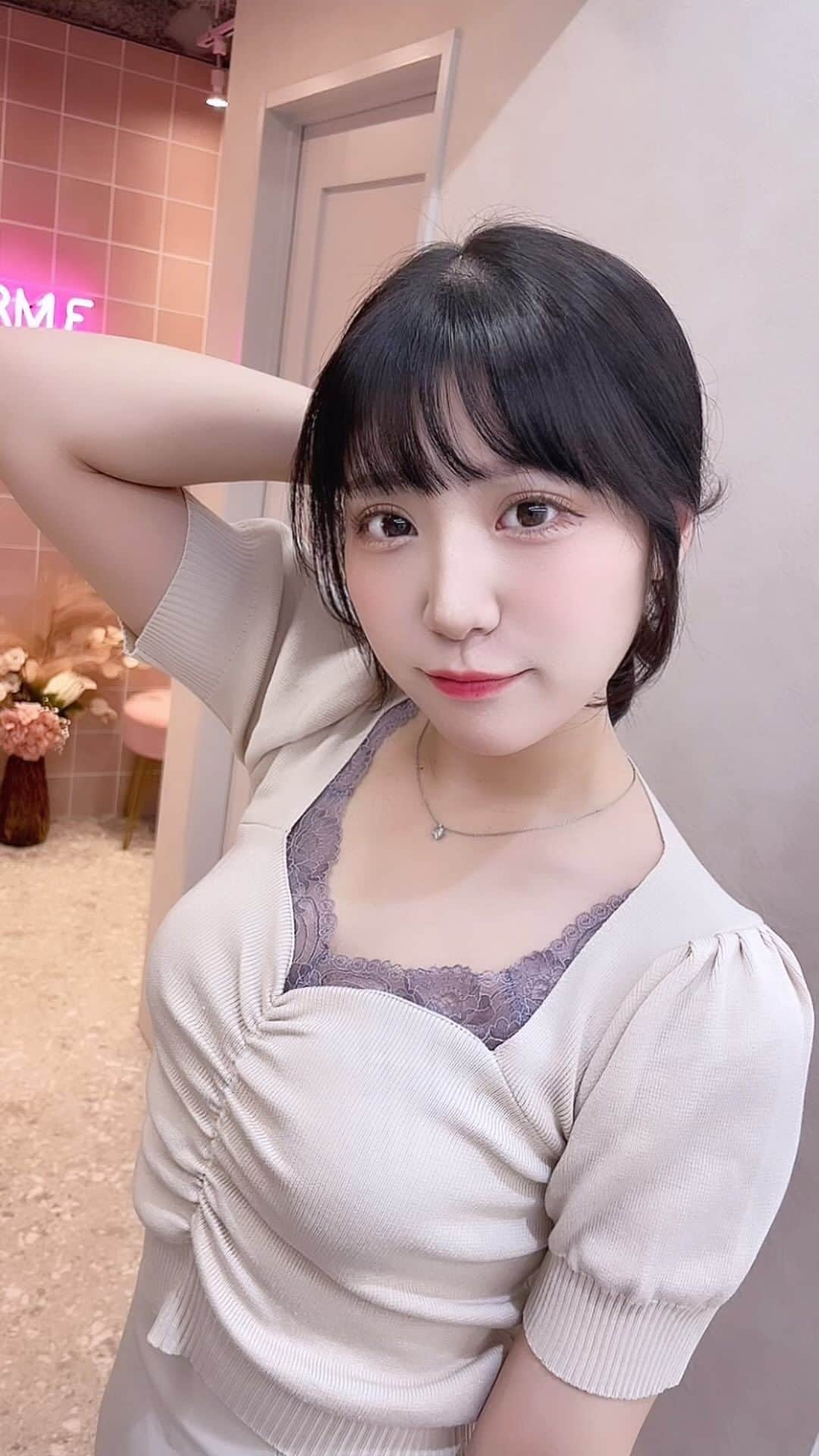 藤田みゆのインスタグラム：「. ポニーテール🐴💓」