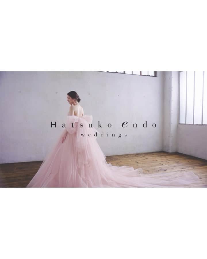 のインスタグラム：「＊  Hatsuko Endo Weddings_  Dress：Stella（Pink） @a_by_hatsukoendo  ハツコ エンドウ ウェディングス銀座 03-3563-1411  Hair&Makeup：Hatsuko Endo @akiko__endo  @hatsukoendo_okayama  @hatsukoendo_sakata  @hatsukoendo_hairmakeup   Accessories：Hatsuko Endo Weddings Bouquet： @ardoise1986   #hatsukoendo  #hatsukoendoweddings #hatsukoendobeauty #abyhatsukoendo  #wedding #dress #hair #makeup #bridal #photo #shooting #image #video #accessories #bouquet #ハツコエンドウ #ハツコエンドウウェディングス #ウェディングドレス #カラードレス #エーバイハツコエンドウ #新作 #ブライダル #ビューティー #ヘアメイク #撮影 #動画 #プレ花嫁 #日本中のプレ花嫁さんと繋がりたい #アクセサリー #ブーケ」