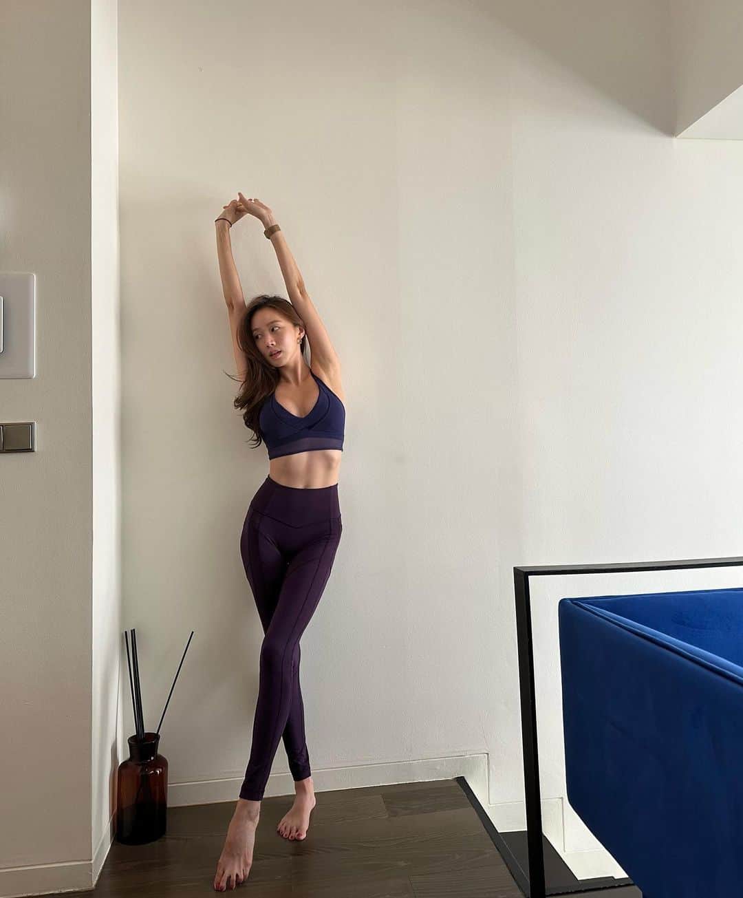 コ・ソンヒさんのインスタグラム写真 - (コ・ソンヒInstagram)「오.운.완💜🤎🔜 감자빵 + 딸바🤤 . . . 🏋🏻‍♀️ @sarapilatesstudio  🤳 @jjinju__」8月16日 17時31分 - krnangel621