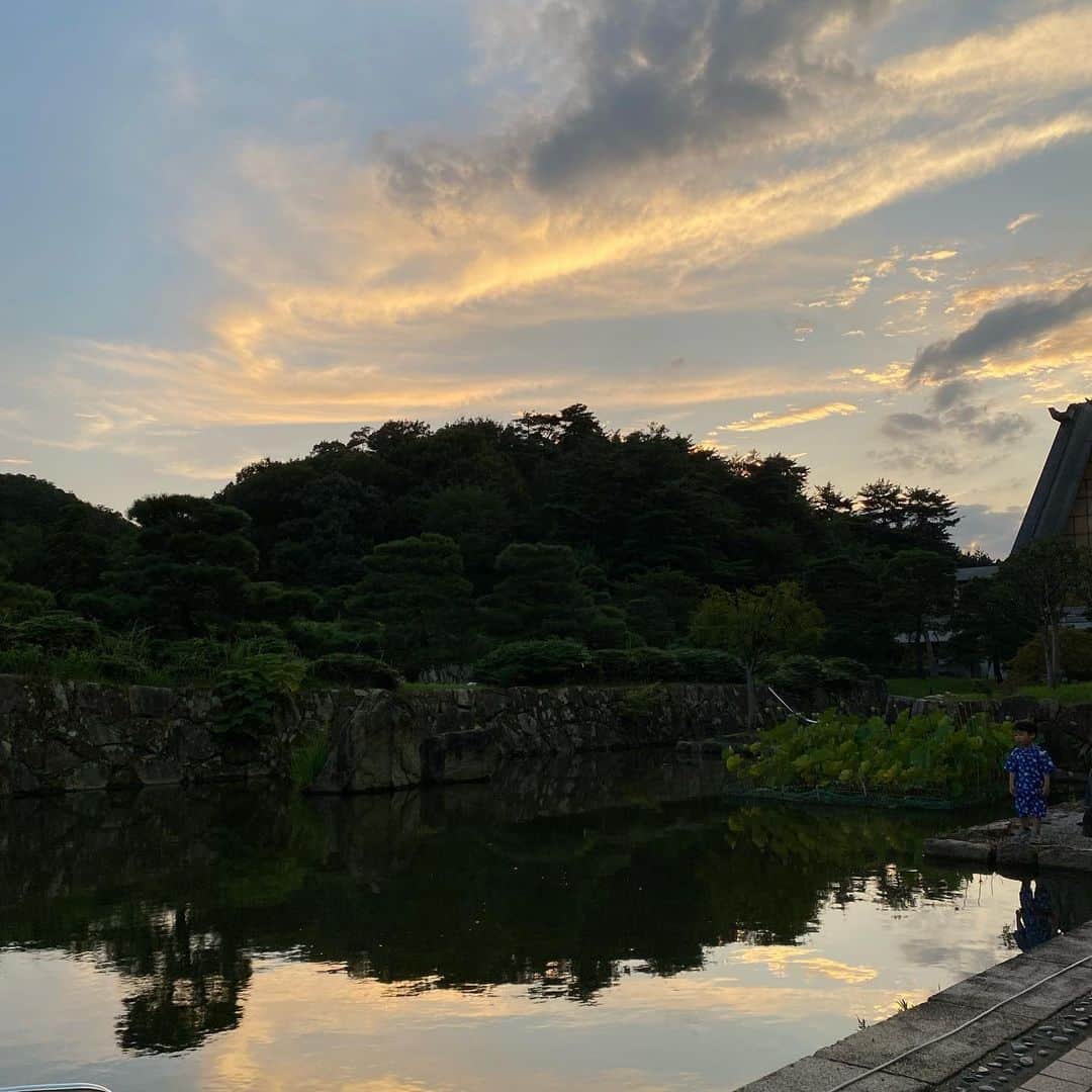 服部円のインスタグラム：「京都の花火🎆」