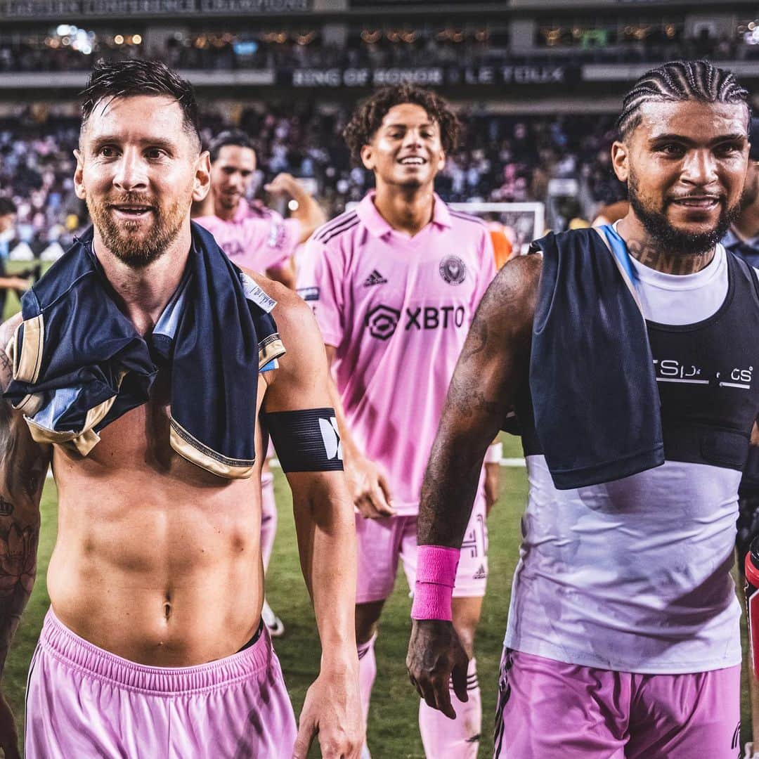 デアンドレ・イェドリンのインスタグラム：「Vamos a la final💫 @intermiamicf #mountavery」