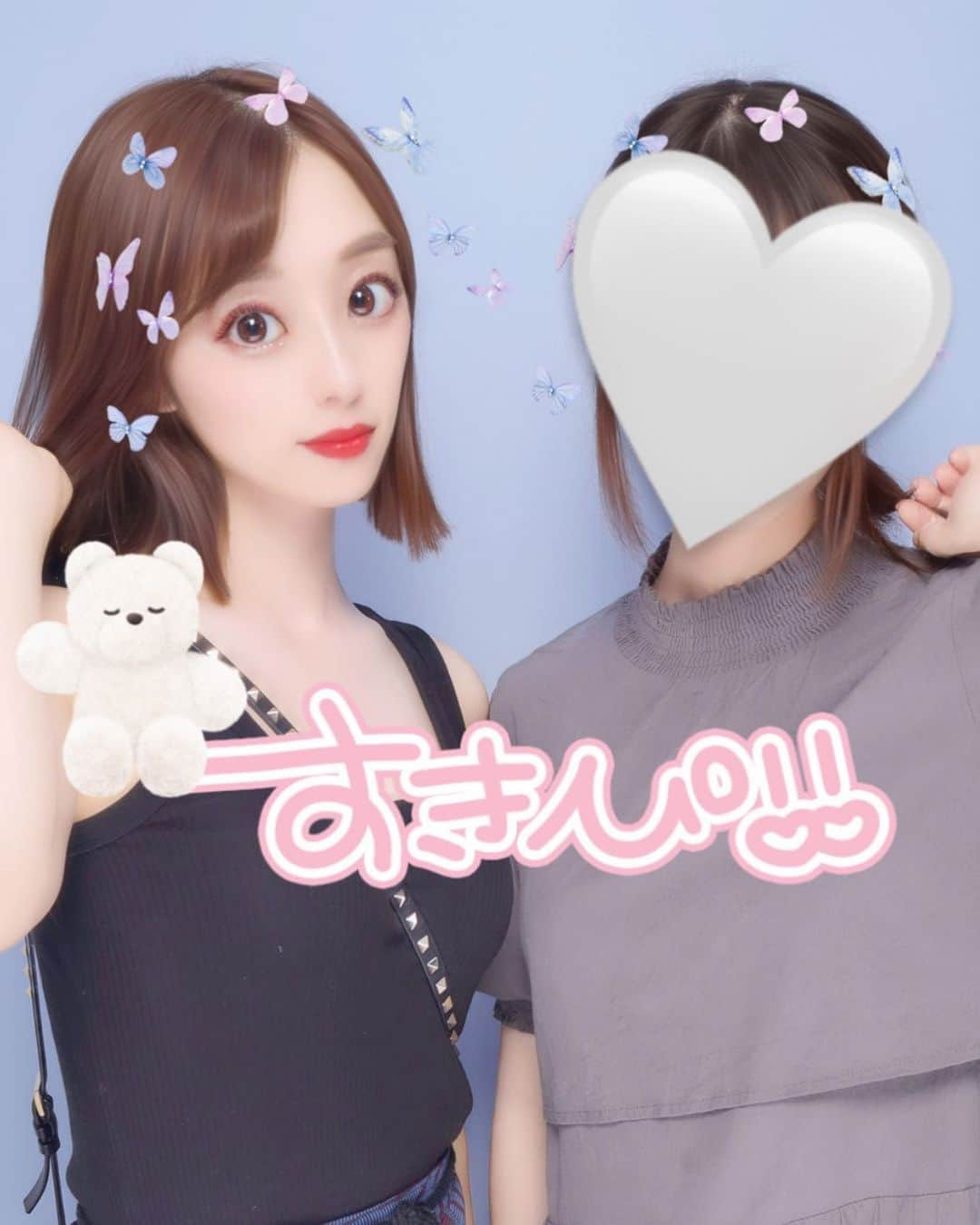 本田さとみさんのインスタグラム写真 - (本田さとみInstagram)「#プリクラ #怖い」8月16日 12時09分 - kirimi_hm