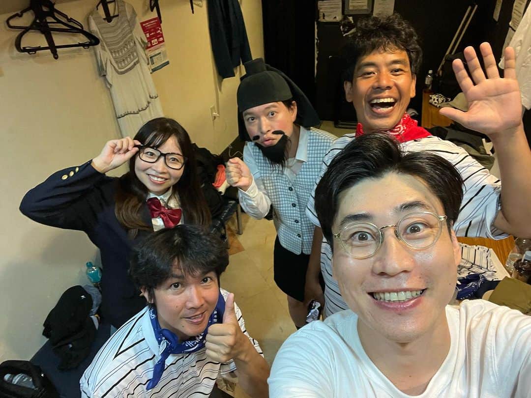 犬づかまさおのインスタグラム：「昨日のライブ楽しかったですー✨ 石出のナナちゃんとも一緒にコント出来て最高でした！ フリーになったギフト☆矢野さん、これからも宜しくお願いします！！」