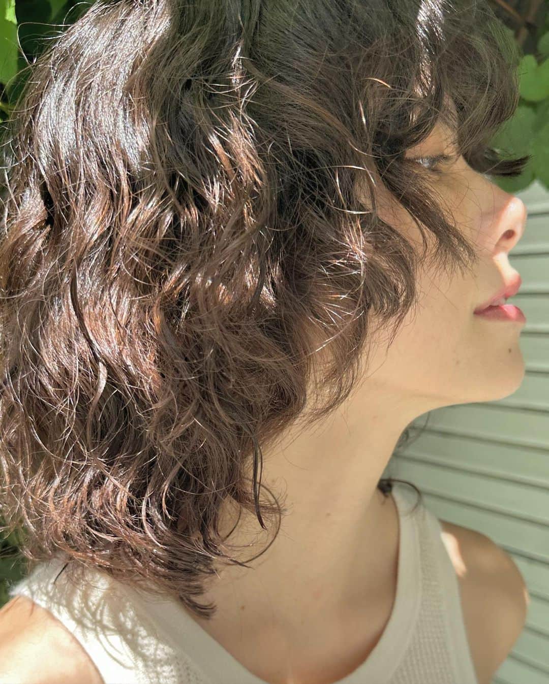 nanako itoさんのインスタグラム写真 - (nanako itoInstagram)「@hikari   new hair🤍  permanent wave🌀」8月16日 15時27分 - nanakoro