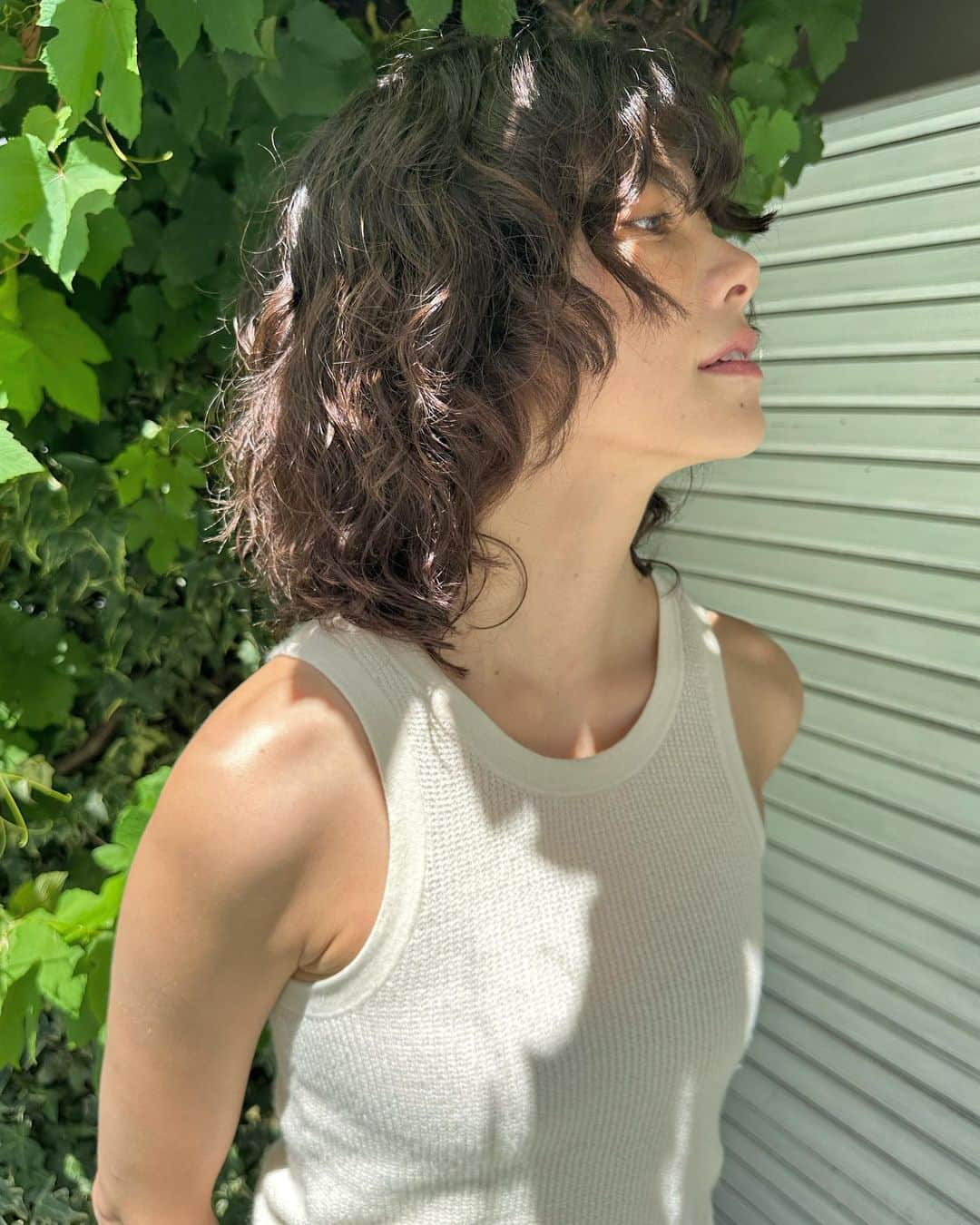 nanako itoさんのインスタグラム写真 - (nanako itoInstagram)「@hikari   new hair🤍  permanent wave🌀」8月16日 15時27分 - nanakoro