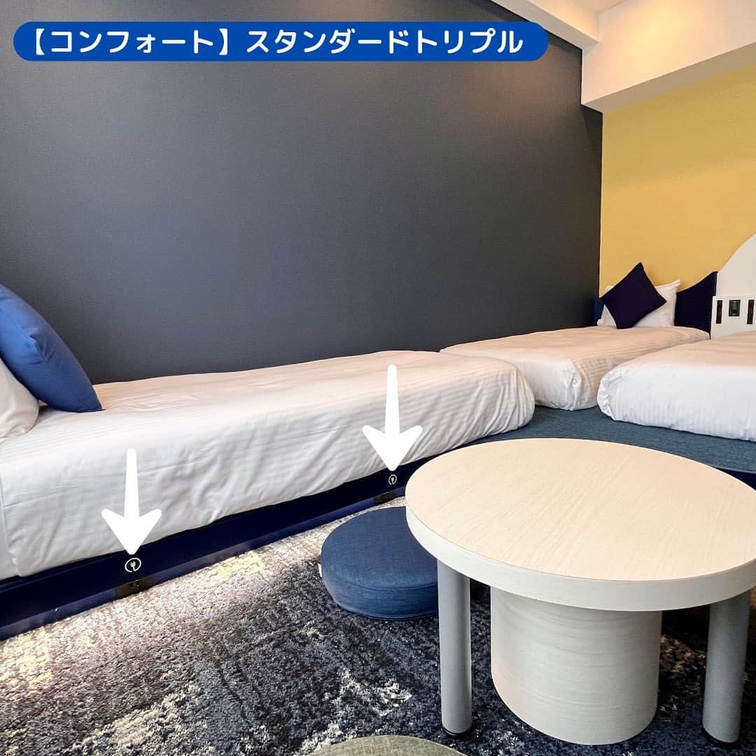ホテル京阪ユニバーサル・タワーさんのインスタグラム写真 - (ホテル京阪ユニバーサル・タワーInstagram)「* 【新客室のご紹介part.3🌟】  こんなところにも！？ 新客室にはいろいろなところに コンセントを設置しました！🔌  まずはお部屋の小上がりの下に 2箇所コンセントがあります💡  部屋の中心にあるのでとっても便利✨ テーブルが近くにあるので 何か作業するときや スマホ📱を充電しながらのご使用も楽々！  グループでご宿泊の際にも、 それぞれの充電場所に困りません👍  その他の場所にもコンセントがあるので またご紹介します📢  新客室でのんびり過ごしませんか😊🍀  ご予約はこちらから  @hotel_keihan_universal_tower https://www.hotelkeihan.co.jp/tower/  #ホテル京阪ユニバーサルタワー #usj #usjオフィシャルホテル #大阪ホテル #大阪旅行 #ユニバ #ユニバーサルスタジオジャパン #新客室 #リニューアルルーム #新ルーム #hotelkeihanuniversaltower #universalstudiosjapan #universal #유니버설스큐디오재팬」8月16日 16時05分 - hotel_keihan_universal_tower