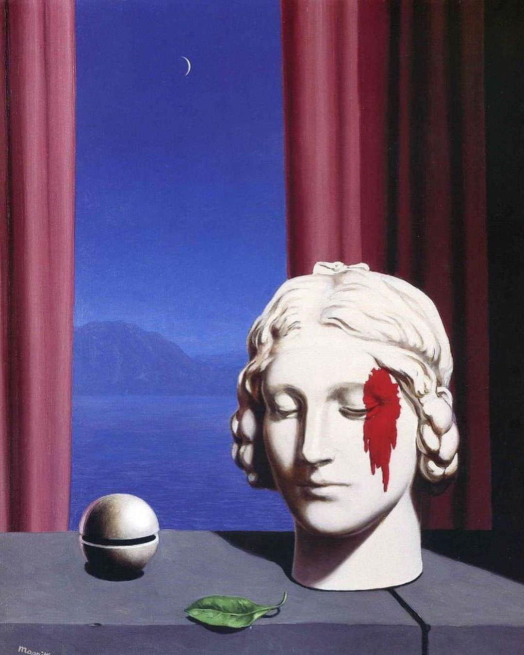 イネス・ヘレンさんのインスタグラム写真 - (イネス・ヘレンInstagram)「"Memory" by René Magritte」8月2日 8時11分 - ini.helen