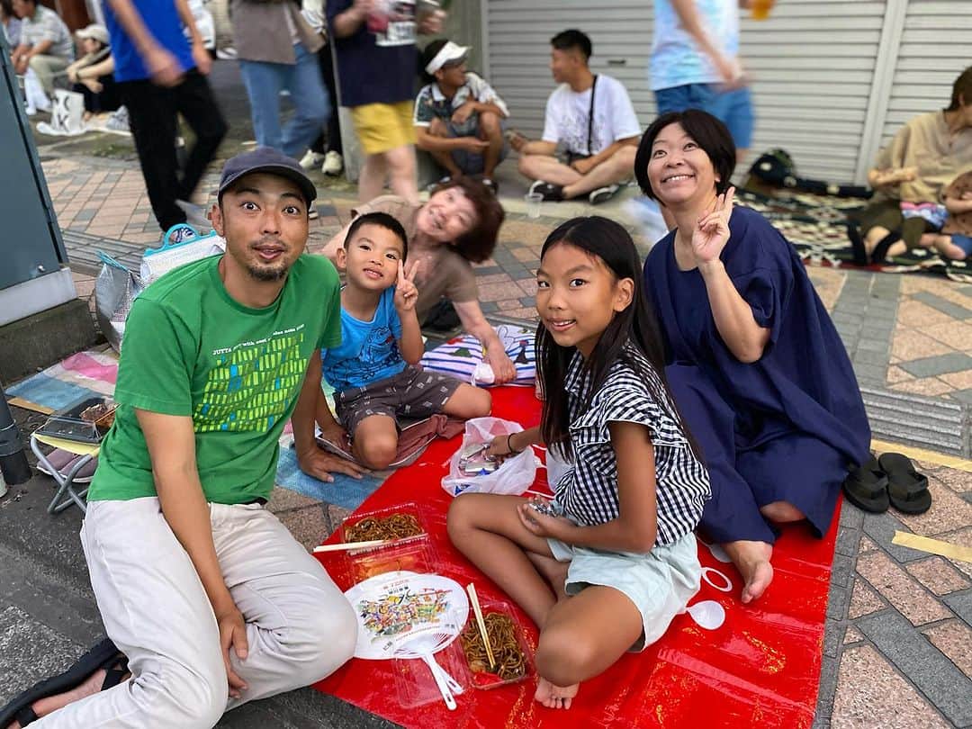 タテタカコさんのインスタグラム写真 - (タテタカコInstagram)「林家の皆さんと、弘前ねぷた祭りでお会いできて、とってもありがとうございました✨🌕」8月2日 0時03分 - tatetakako