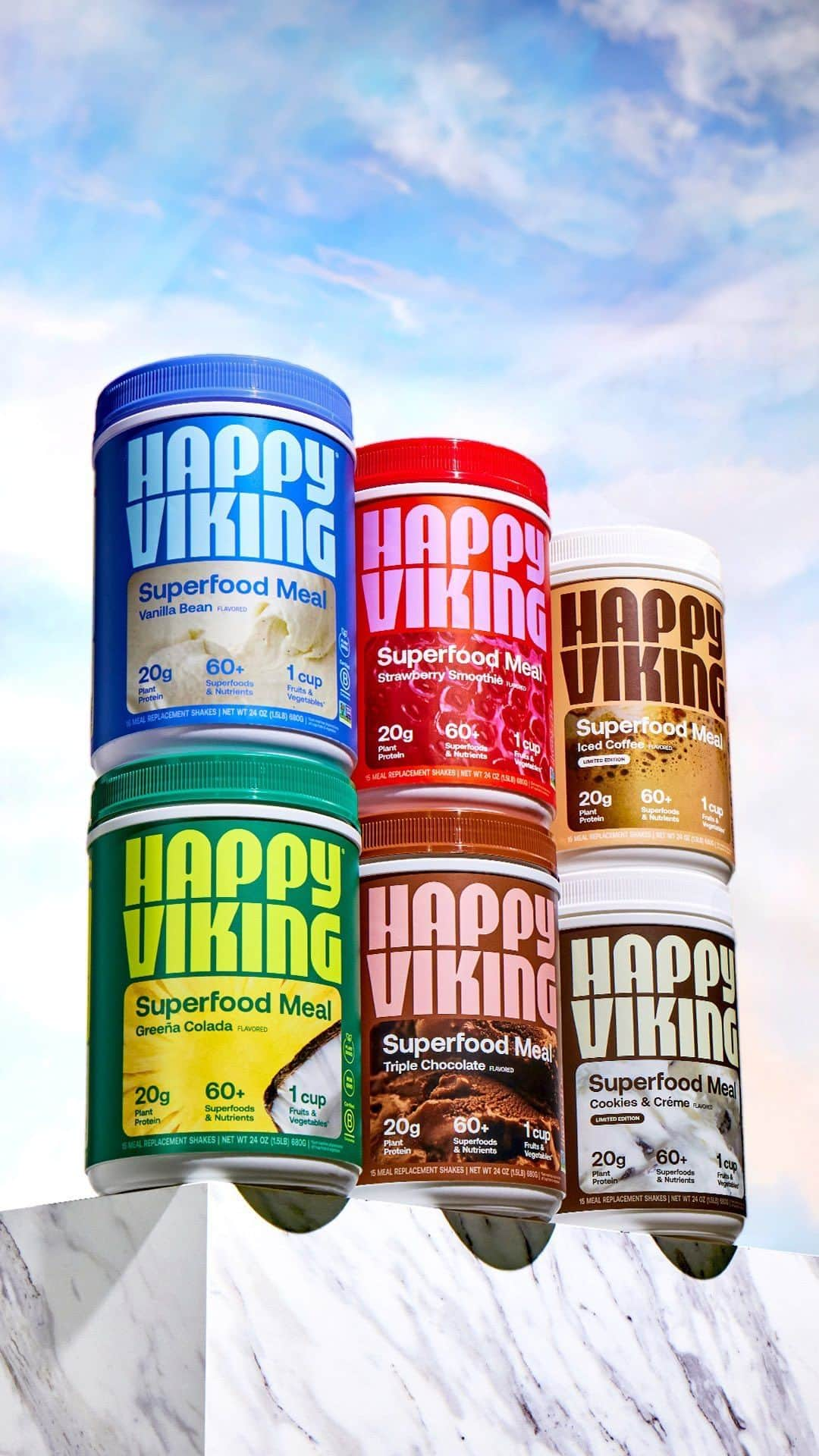 ビーナス・ウィリアムズのインスタグラム：「Made to activate the healthiest version of you ☀️ @drinkhappyviking   Thank you to everyone who has joined me on this mission so far. Especially our amazing team of athletes & experts ❤️ @michellewiewest @mrapinoe @serenawilliams @easymoneysniper @richkleiman @robinnyc @collinyoungbull @ipjh55 @harrisonphillips99 @reillyopelka   BTW, just dropped two new flavors! Find your favorite at drinkhappyviking.com」