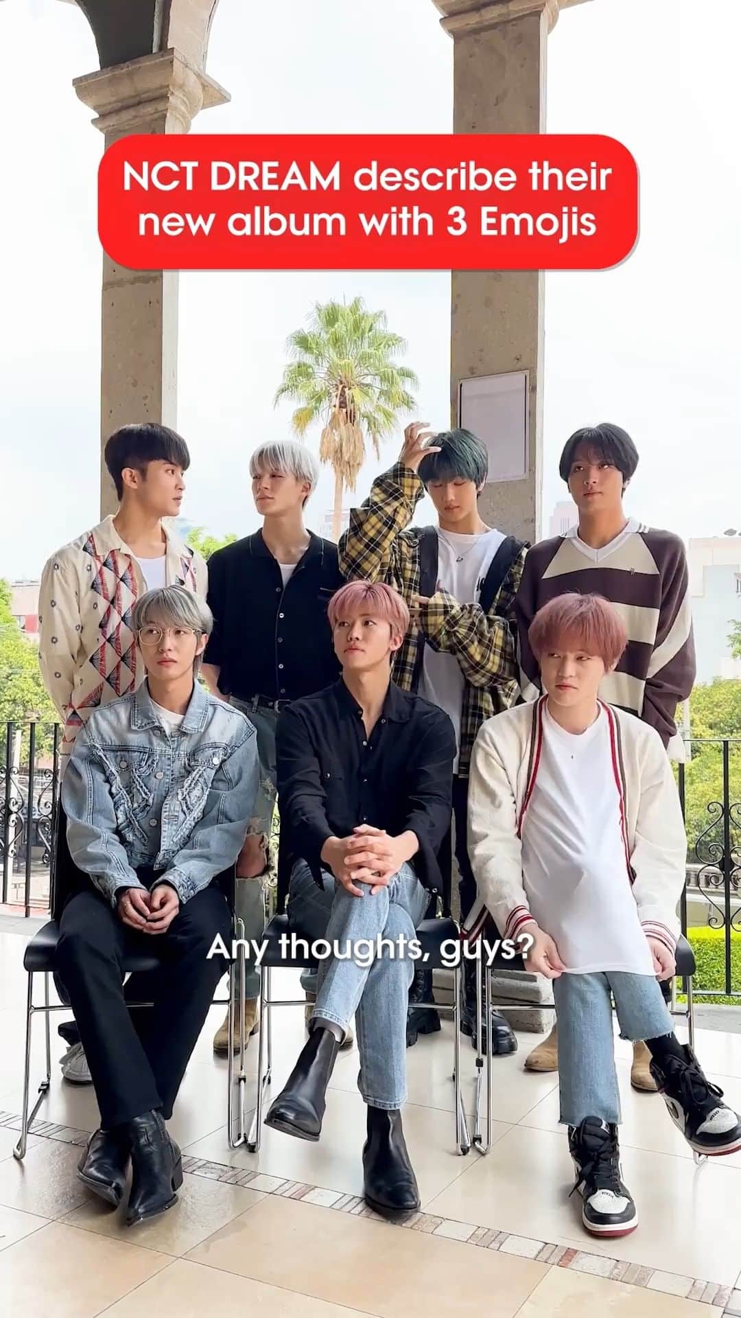 Teen Vogueのインスタグラム：「We asked @nct_dream to describe their new album and they did not disappoint! 🤩 Check out their new album ISTJ out now on streaming platforms! 🔥  (Director: @ali.farooqui23)」