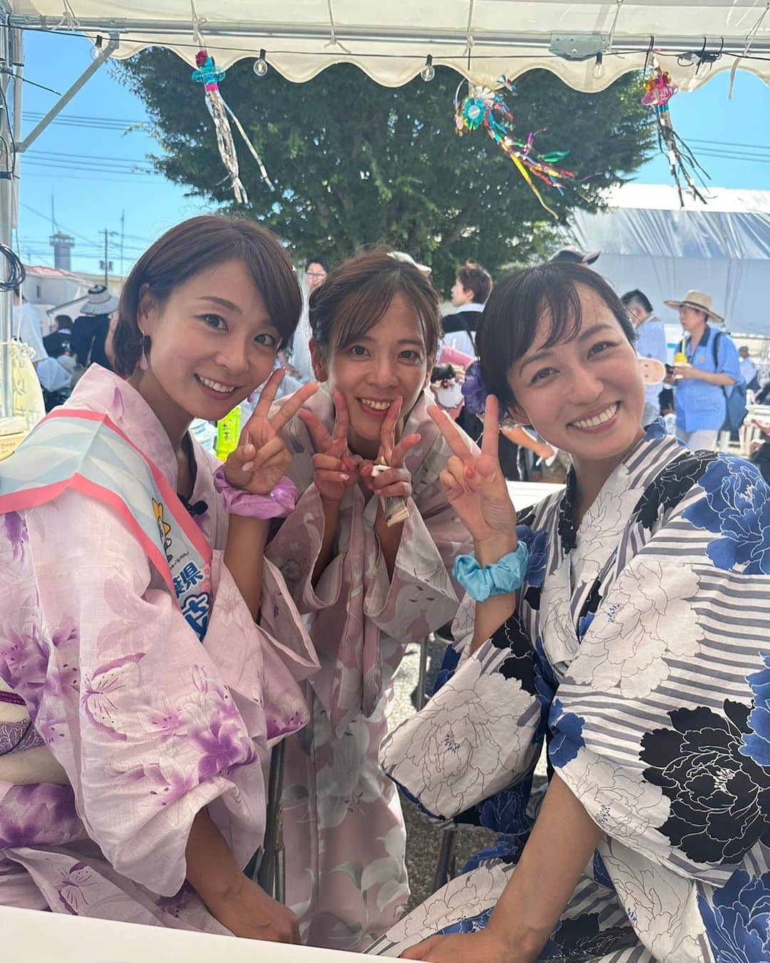 相川友希さんのインスタグラム写真 - (相川友希Instagram)「茂原七夕まつり♡2日間 みんなと過ごせて、大盛り上がりで本当に楽しい時間でした❣️ 暑かったね🥰4年ぶりの茂原七夕まつり、大成功！！  相当暑かったけど、また来年も！ってみんなの言葉がすごくすごく嬉しかったです！！！ 今年は大好きななおちゃんが来てくれて、茂原がさらに笑顔いっぱーいになってたよ❣️なおちゃんとお祭りめいっぱい楽しんじゃった⤴︎⤴︎⤴︎ 本当にありがと⤴︎♡ ポコチャファミリーとも念願の生で会えた⤴ね︎🙌♡かなりかなり嬉しかったです。 昔からの大好きなファンの方に会える七夕まつりは姪っ子ちゃんたちの成長を見てもらえて、もう完全に親戚みたいだよ！笑 茂原の大活躍yegの皆さまや市長たち、飾り、踊り、茂原を背負ってく子供たち  出会えたみんなと地元で楽しい時間を過ごせました♡  ありがとうございました🥰 #みんな　#茂原七夕まつり　#楽しい時間　#短冊　#願い事　#茂原市　#浴衣　#ショートヘア #ショートカット　#いつもあこがれ #屋台　#出店　#キッチンカー　#YOSAKOI #阿波踊り　#ラムネ　#シュシュ」8月2日 1時01分 - yuki923a