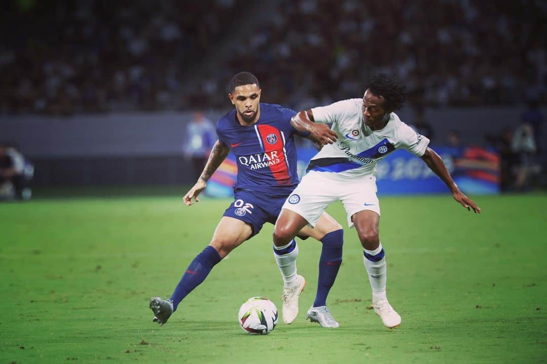 ライヴィン・クルザワのインスタグラム：「⚽️ #PSGJAPANTOUR2023」