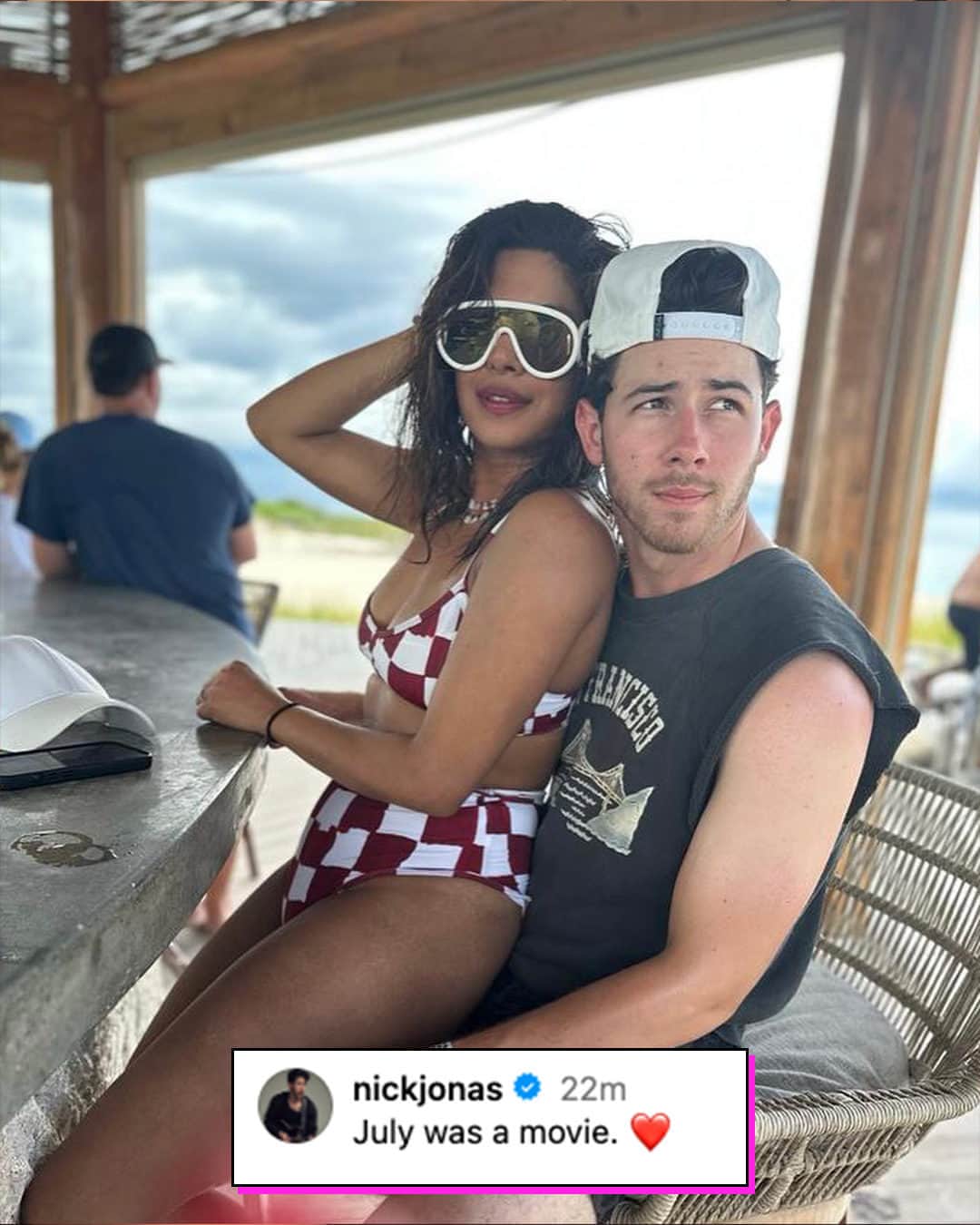 E! Onlineさんのインスタグラム写真 - (E! OnlineInstagram)「Nick Jonas and Priyanka Chopra make us believe in love again. 😍 ❤️ We're such a sucker for these two. (📷: Instagram)」8月2日 1時17分 - enews