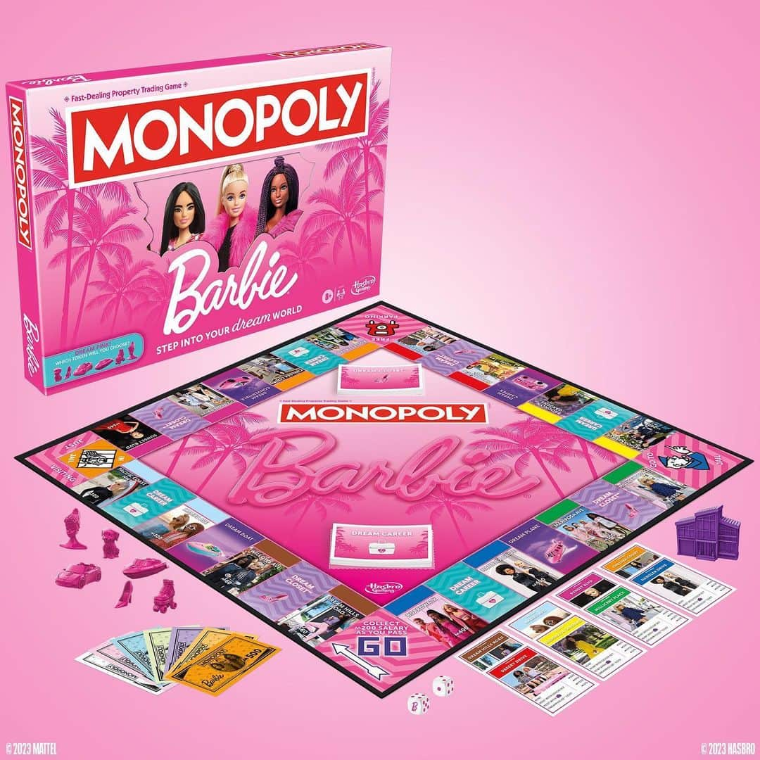 Hasbroさんのインスタグラム写真 - (HasbroInstagram)「It’s Barbie’s world. Mr. Monopoly is just living in it. 💰 🛼 🌴​⁣ ⁣ You Can Be Anything as you step into your Dream World with Monopoly: Barbie Edition, available for pre-order! ​⁣ ⁣ @Barbie #barbie」8月2日 1時59分 - hasbro