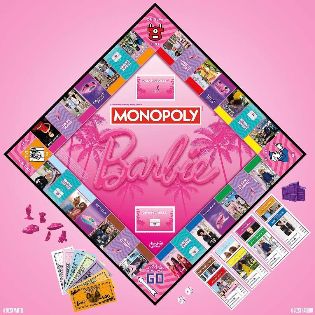 Hasbroさんのインスタグラム写真 - (HasbroInstagram)「It’s Barbie’s world. Mr. Monopoly is just living in it. 💰 🛼 🌴​⁣ ⁣ You Can Be Anything as you step into your Dream World with Monopoly: Barbie Edition, available for pre-order! ​⁣ ⁣ @Barbie #barbie」8月2日 1時59分 - hasbro