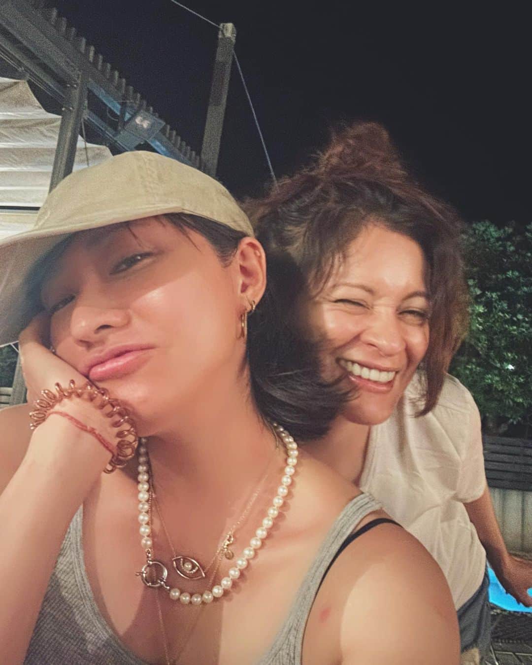 風間ゆみえのインスタグラム：「夏休みみたいなこと🌻  @ami_onuki @iwahoriseri」