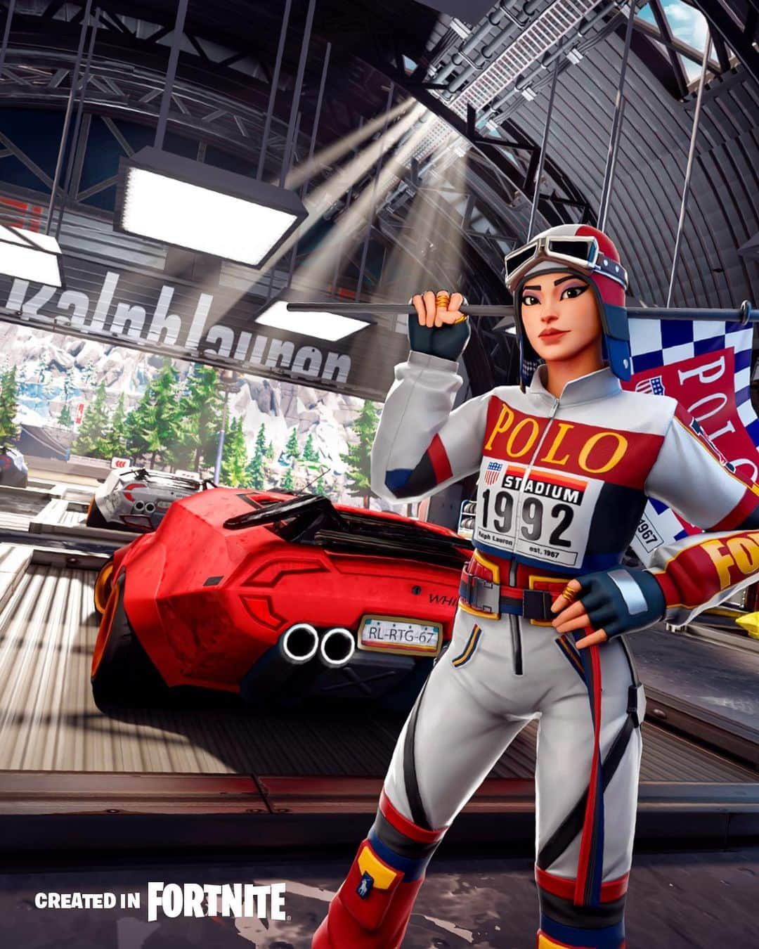 Polo Ralph Laurenさんのインスタグラム写真 - (Polo Ralph LaurenInstagram)「Launching for a limited time only on August 3, 2023, our unique #PoloRalphLauren digital world #CreatedInFortnite comes to life.   The #RaceToGreatness starts in Ralph’s airplane hangar and spreads across snowcapped mountains and rugged forest trails while embarking on the ultimate race to victory.   Learn more via the link in bio.   #Fortnite」8月2日 4時40分 - poloralphlauren