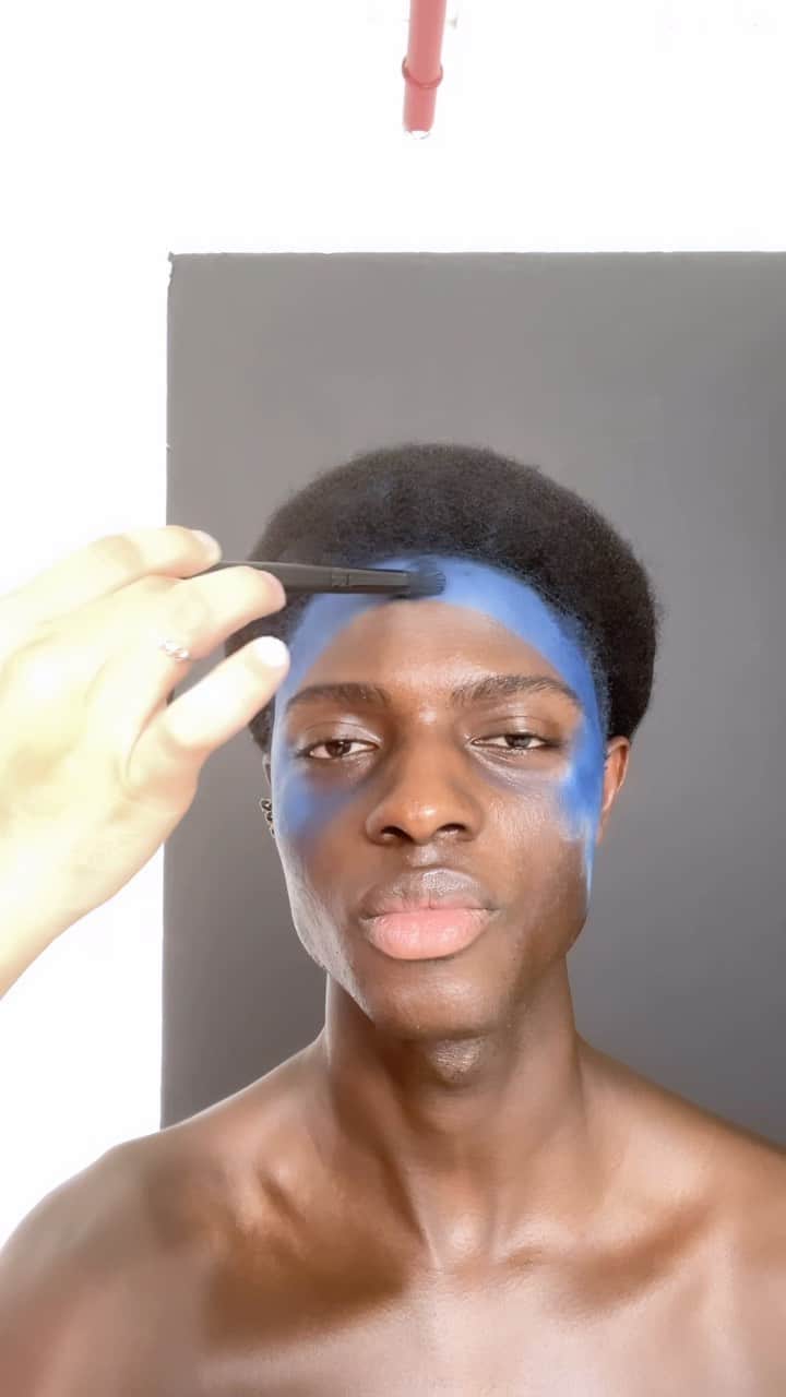 Kento Utsuboのインスタグラム：「❤️‍🔥🔵Super Kawaii paint  makeup 🔵❤️‍🔥  ✨super cool  @olansammy  _ _ _ _ _ Super Kawaii ❤️ Paint  makeup day✨  Please leave a like and comments below!!!❤️‍🔥 Any questions are welcome!!  スパかわいいー❣️  今回はペイントメイクアップの日後二つはあがるかな？🥰  ありがとうございました☺️  皆さんの感想・コメントお待ちしてます🎶 質問もお気軽にどうぞ😆」