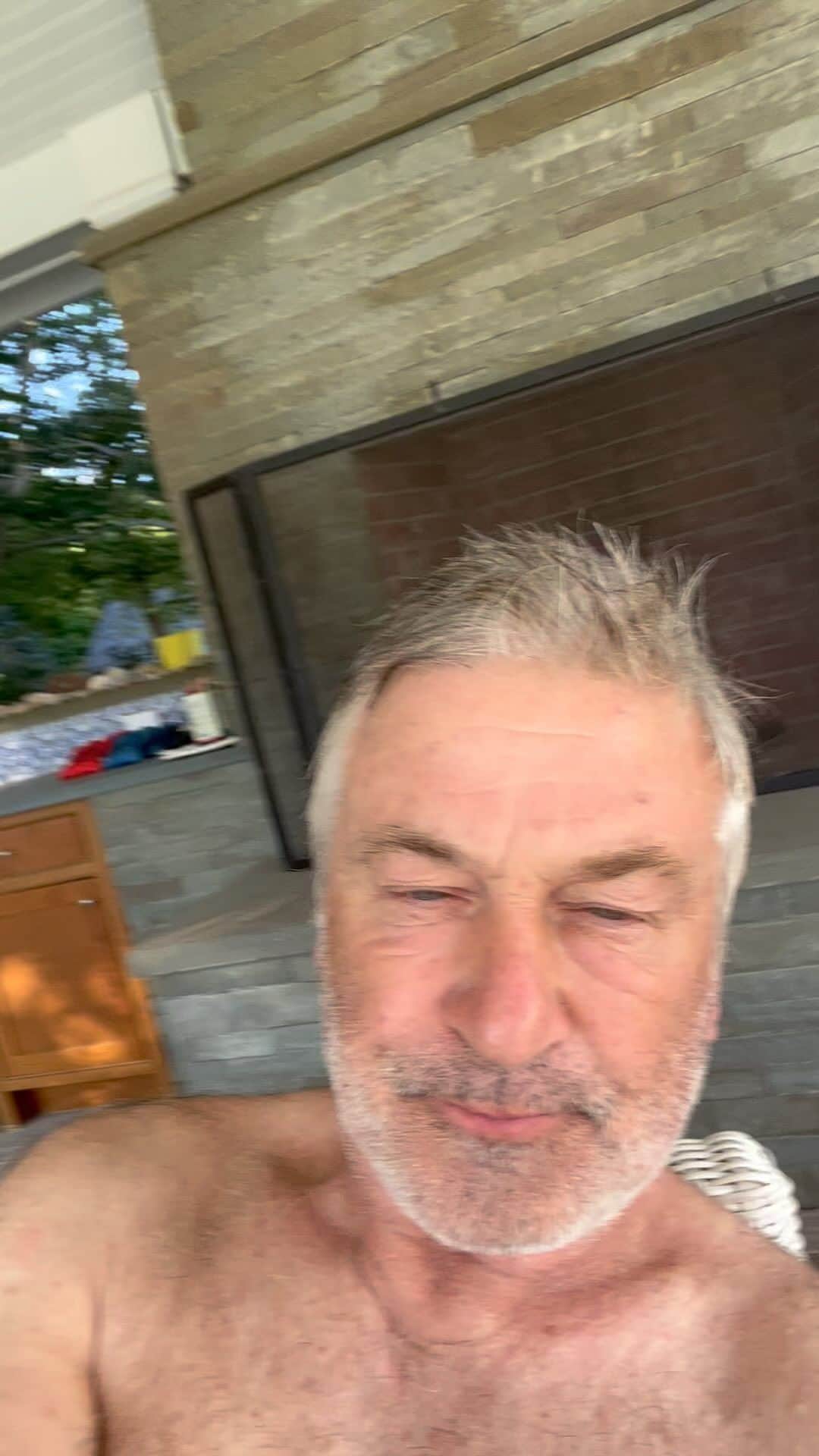アレック・ボールドウィンのインスタグラム：「My podcast is called HERE’S THE THING (@alecbaldwin.htt)  My guest this week is CHRISTIAN MCBRIDE Please listen on iHeart Radio」