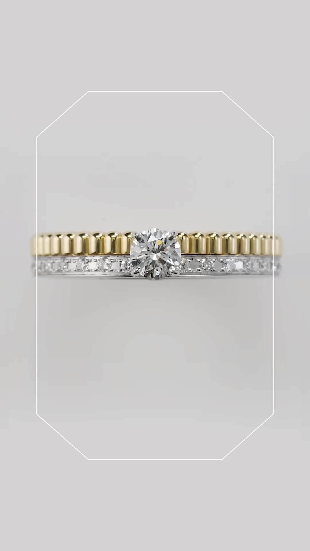 ブシュロンのインスタグラム：「Quatre: the perfect choice for those who celebrate love in their own way.⁣ ⁣ #BecauseofLove」