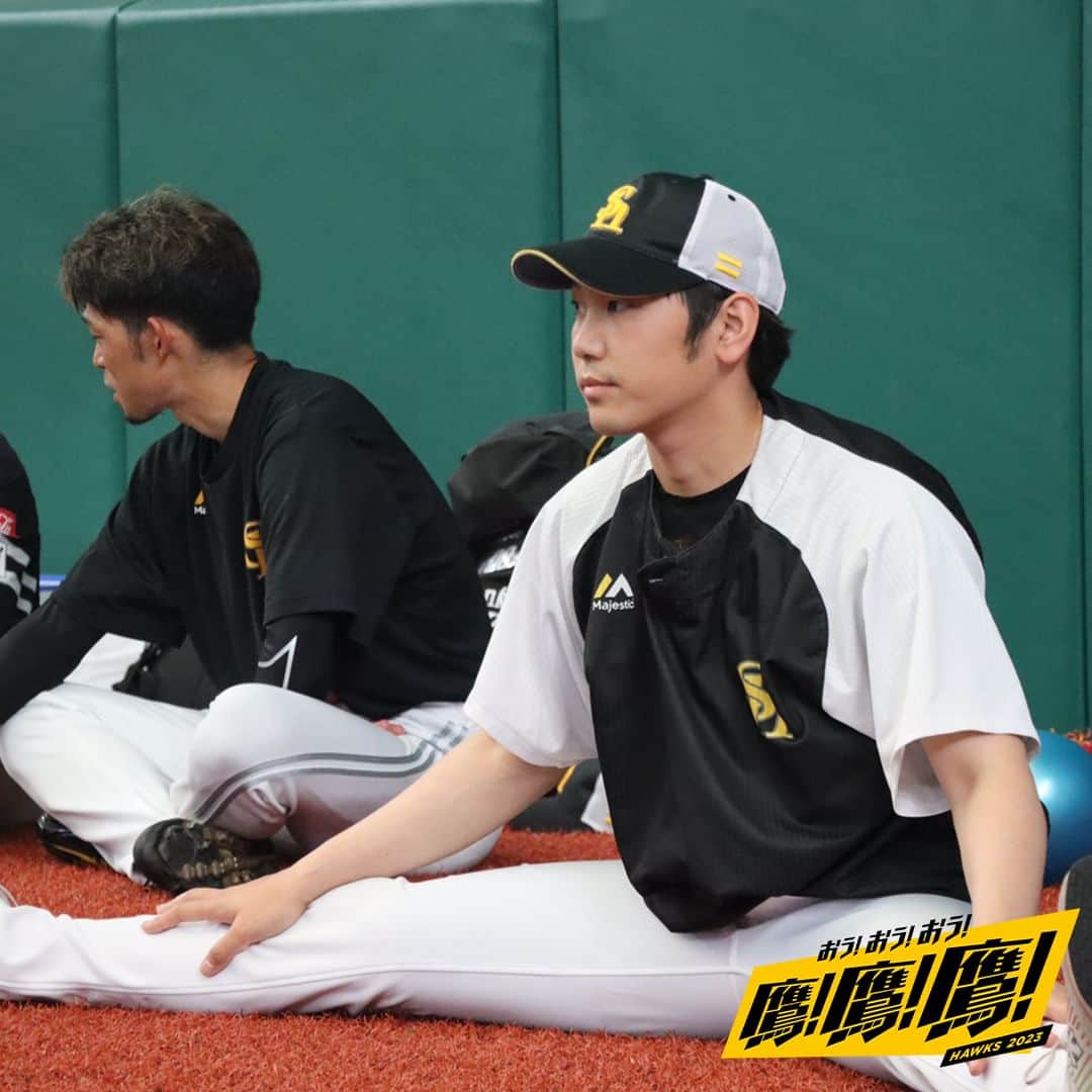 のインスタグラム：「#practicephoto  #2023年8月2日  #vs埼玉西武ライオンズ #ベルーナドーム #softbankhawks  #ホークス  #sbhawks #鷹鷹鷹」