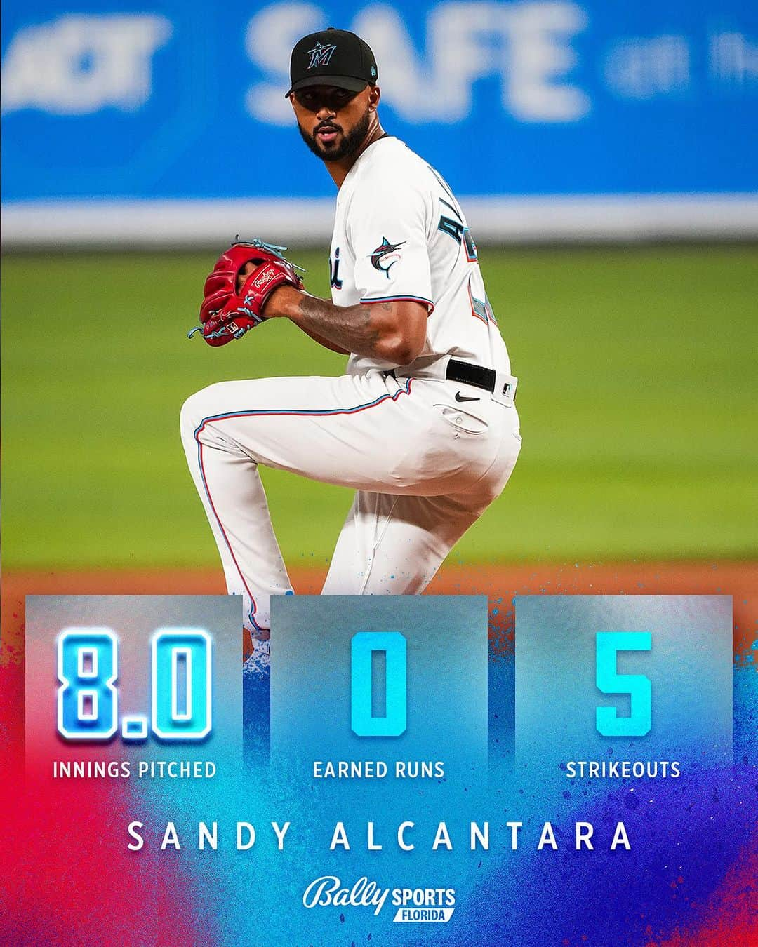 マイアミ・マーリンズさんのインスタグラム写真 - (マイアミ・マーリンズInstagram)「THIS is Sandy Alcantara.」8月2日 9時58分 - marlins