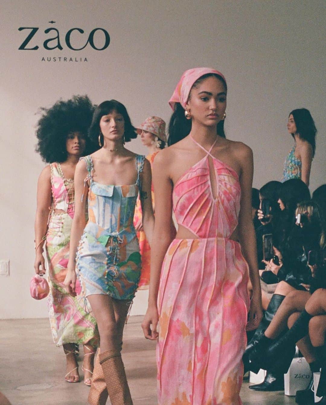 SABO SKIRTさんのインスタグラム写真 - (SABO SKIRTInstagram)「Autumn/Winter 2023 NYFW @zaco.australia runway | The completed collection is now ready to be shopped ✨ #zaco」8月2日 10時07分 - saboskirt