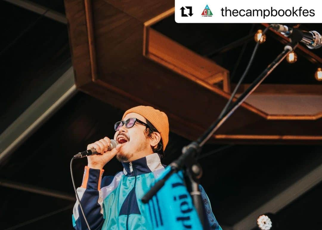 ファンファンさんのインスタグラム写真 - (ファンファンInstagram)「20230610 #思い出野郎Aチーム #OYAT #thecampbook 「音楽があっても」初演奏したね！がんばった！ テント持っとるひとこんな多いんやってびっくりした🏕️ プティ・タ・プティのベーグルがめちゃくちゃ美味しかったです🥯ありがとうございました！  #Repost @thecampbookfes with @use.repost ・・・ THE CAMP BOOK 2023 DAY1 2023/6/10  THE GROUND STAGE 『思い出野郎Aチーム』 @oyat_official  📷 @yusukebaba  #thecampbook #ミュージック #キャンプ #長野 #富士見高原リゾート #フェス #野外フェス #音楽フェス #キャンプフェス」8月2日 10時13分 - fafafafafanfan