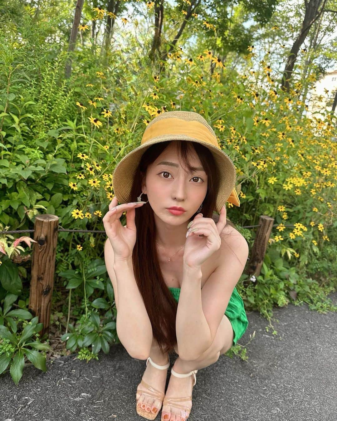 堀尾実咲さんのインスタグラム写真 - (堀尾実咲Instagram)「おはよお👶🌻  #nonoaoyama #aoyama #aoyamacafe #aoyamalunch #summer #summerfashion #shein #ののあおやま #ののあおやまカフェ #青山カフェ #青山グルメ #青山ランチ #夏コーデ #シーン #帽子コーデ」8月2日 10時18分 - misaki.horio