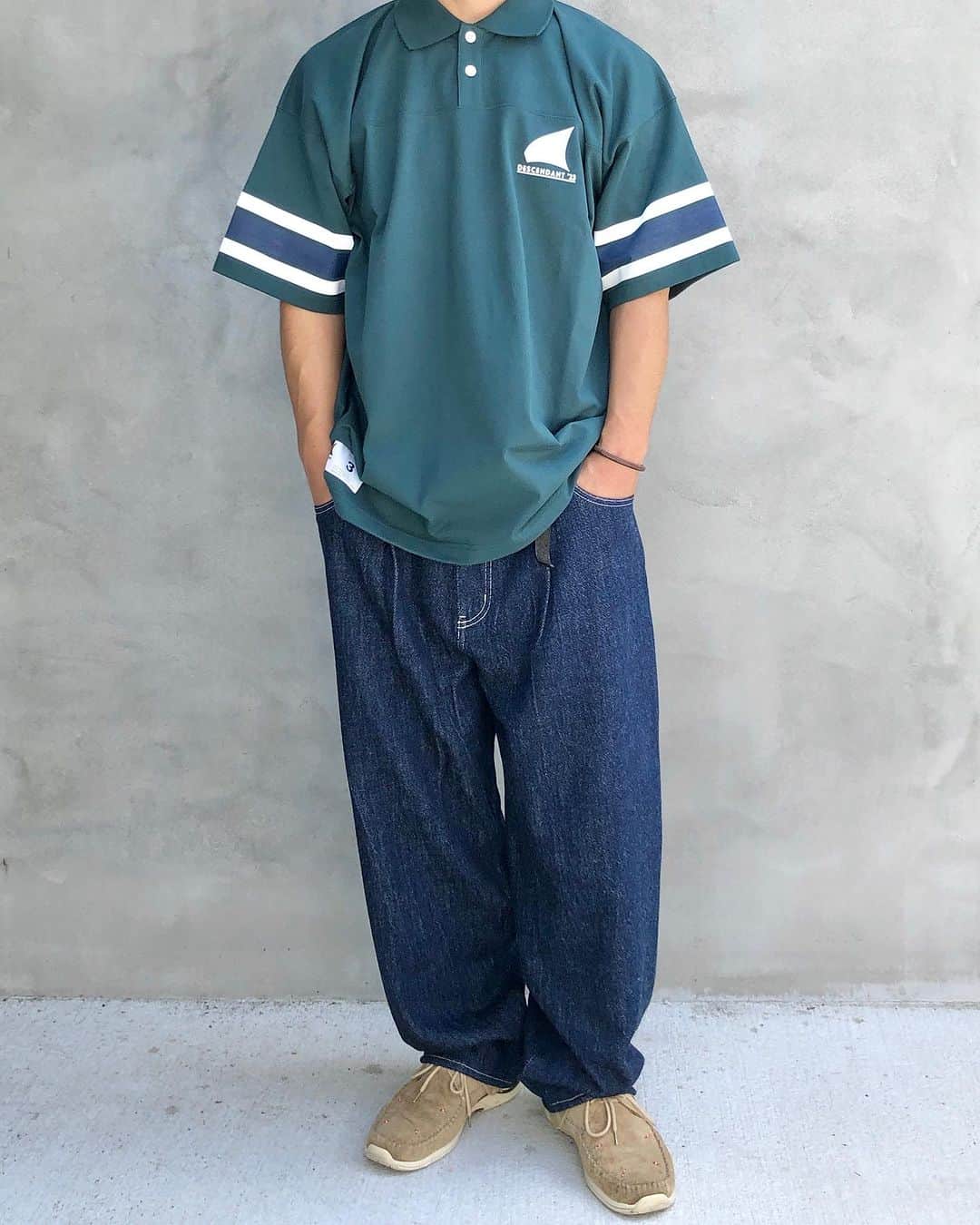 のインスタグラム：「. DESCENDANT/GENNAKER POLO SS . . . @nollyandthenatures . #tottori #鳥取県 #鳥取市 #川端 . #DESCENDANT #DCDT」