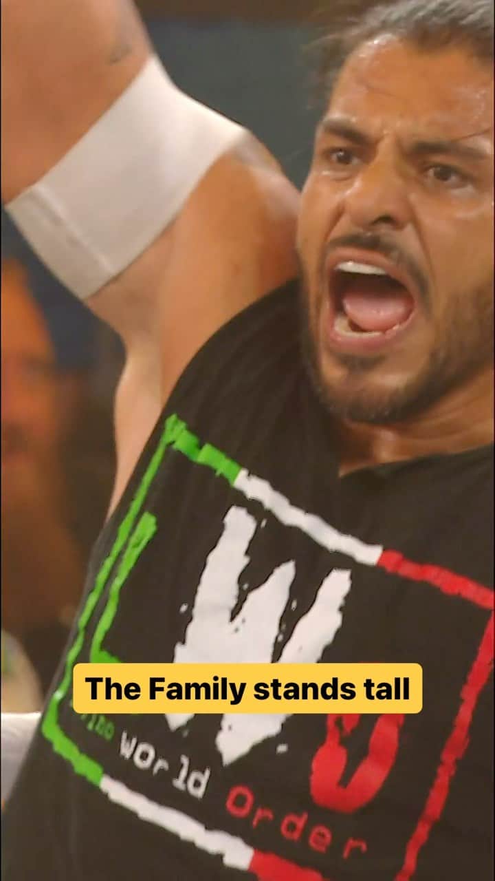 WWEのインスタグラム：「@escobarwwe and The Family made a big statement on #WWENXT tonight! 🤌」