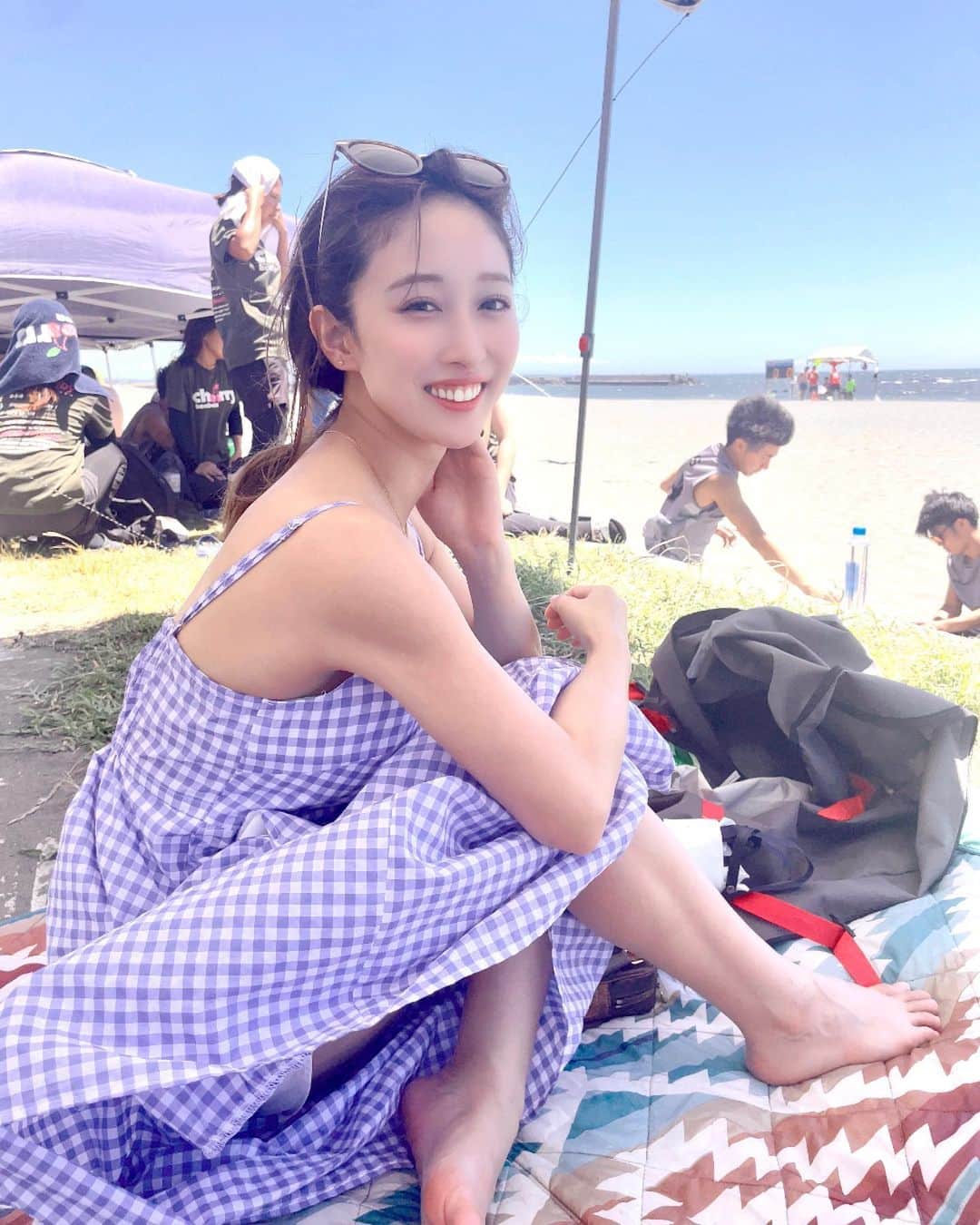 古谷未寿城さんのインスタグラム写真 - (古谷未寿城Instagram)「顔だけ白い。夏あるある🙄」8月2日 11時52分 - miduki___f1012