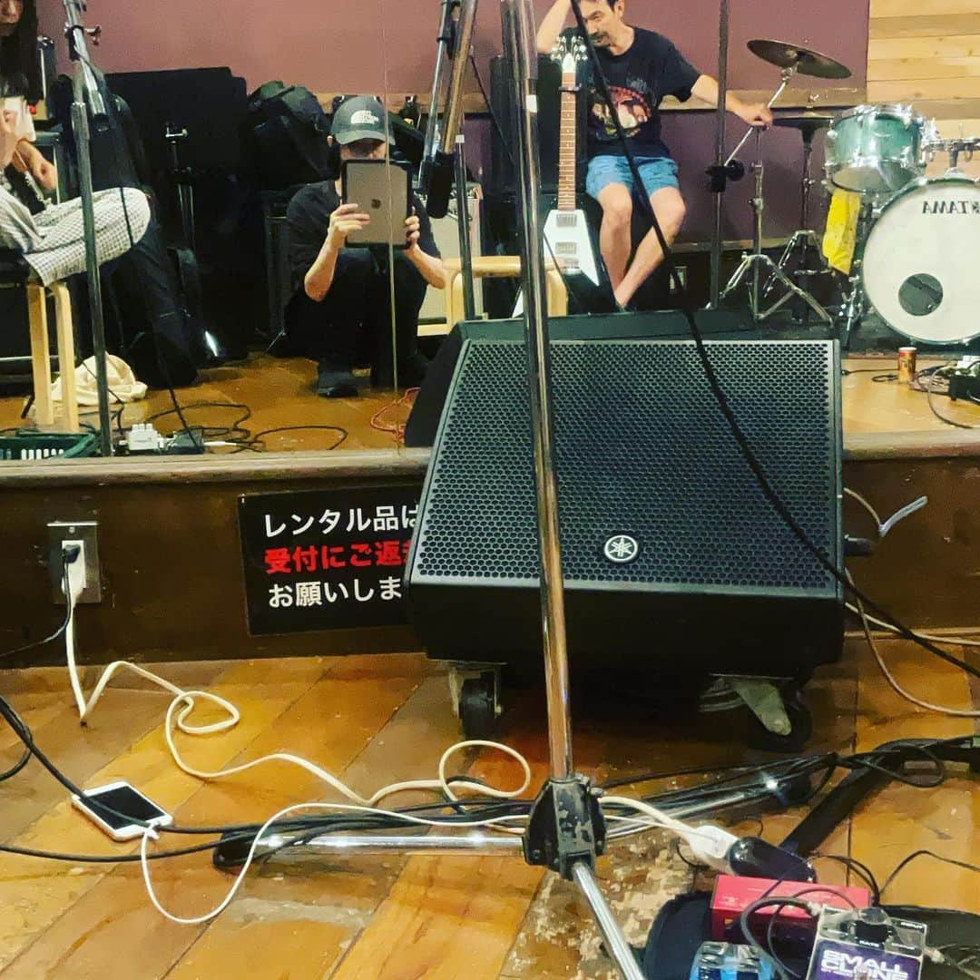 木下理樹さんのインスタグラム写真 - (木下理樹Instagram)「バンドリハ」8月2日 13時55分 - rikikundeath