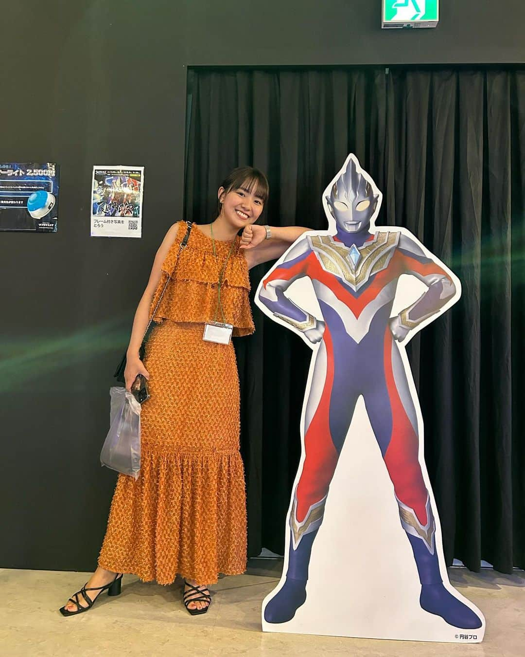 豊田留妃のインスタグラム：「元気そうでよかった！ケンゴ！🙋🏾‍♀️ #ウルトラマントリガー #ultramantrigger」