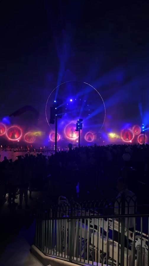 のインスタグラム：「World of Color 🎨🌈🎡 📍Disney California Adventure  #disney #disneycaliforniaadventure #worldofcolor」