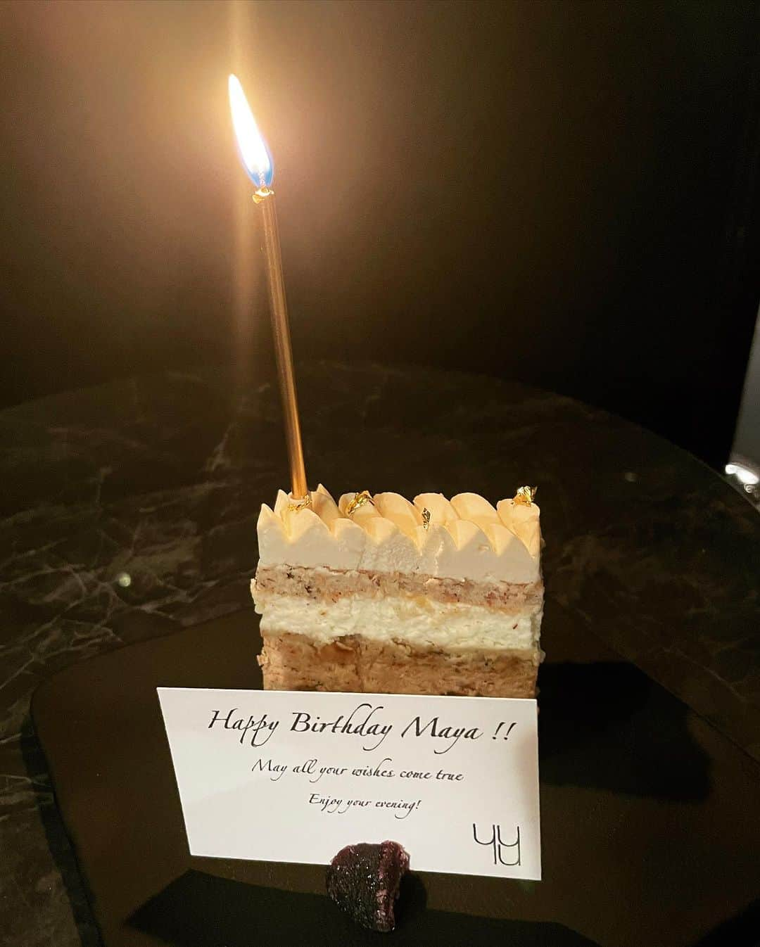 小泉麻耶さんのインスタグラム写真 - (小泉麻耶Instagram)「Birthday Dinner その2😋🍽️ 幸せ👼🩵 @restaurant_yuunyc  Thank you so much for delicious dinner ✨ #birthday #again」8月2日 15時13分 - mayakoizumi