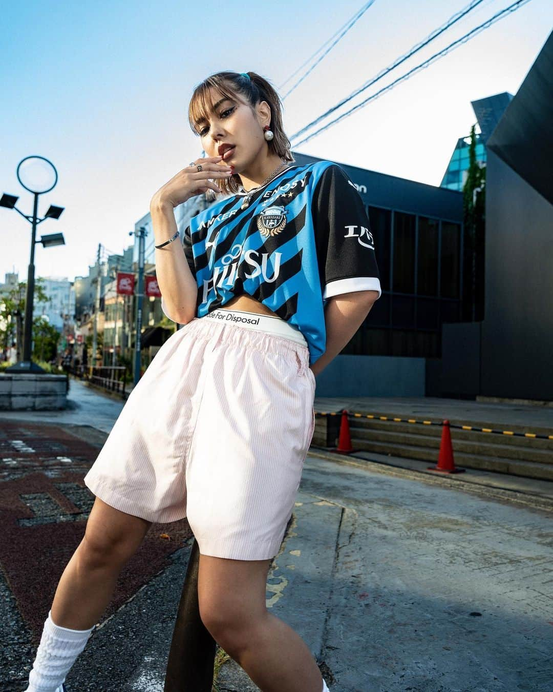 Akinaさんのインスタグラム写真 - (AkinaInstagram)「川崎フロンターレユニフォーム x PALERMO OG👟  @pumajapan  #プーマグラム #puma」8月2日 19時00分 - akina_faky