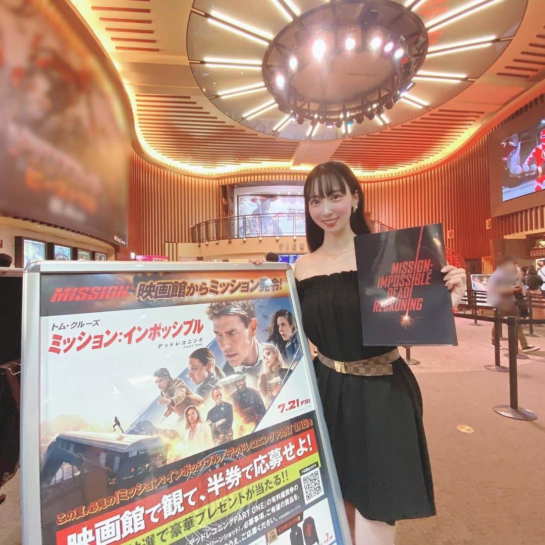 のインスタグラム：「.  『ミッション:インポッシブル デッドレコニング PART ONE』を 新宿バルト9のDolby Chinemaで 見てきました📽  Dolby Chinemaの繊細な映像や 迫力のある音響技術でMI7のアクションの 臨場感がすごかった！😊  Dolby Chinemaは最先端の光学、 映像処理技術によって 普通の映像技術を凌駕し、 ダイナミックな映像を実現してくれます！👏🏻  ドルビーアトモスのリアルなサウンドで より映画への没入感を味わえる✨  まるで映画の世界の登場人物になっているような シネマ体験が出来ました❣️  次も絶対Dolby Chinemaで映画を見ます😆  https://tjoy.jp/shinjuku_wald9  #PR #インフルエンサーワークス #新宿バルト９ #ドルビーシネマ #DolbyCinema #新宿映画館 #東京映画館」