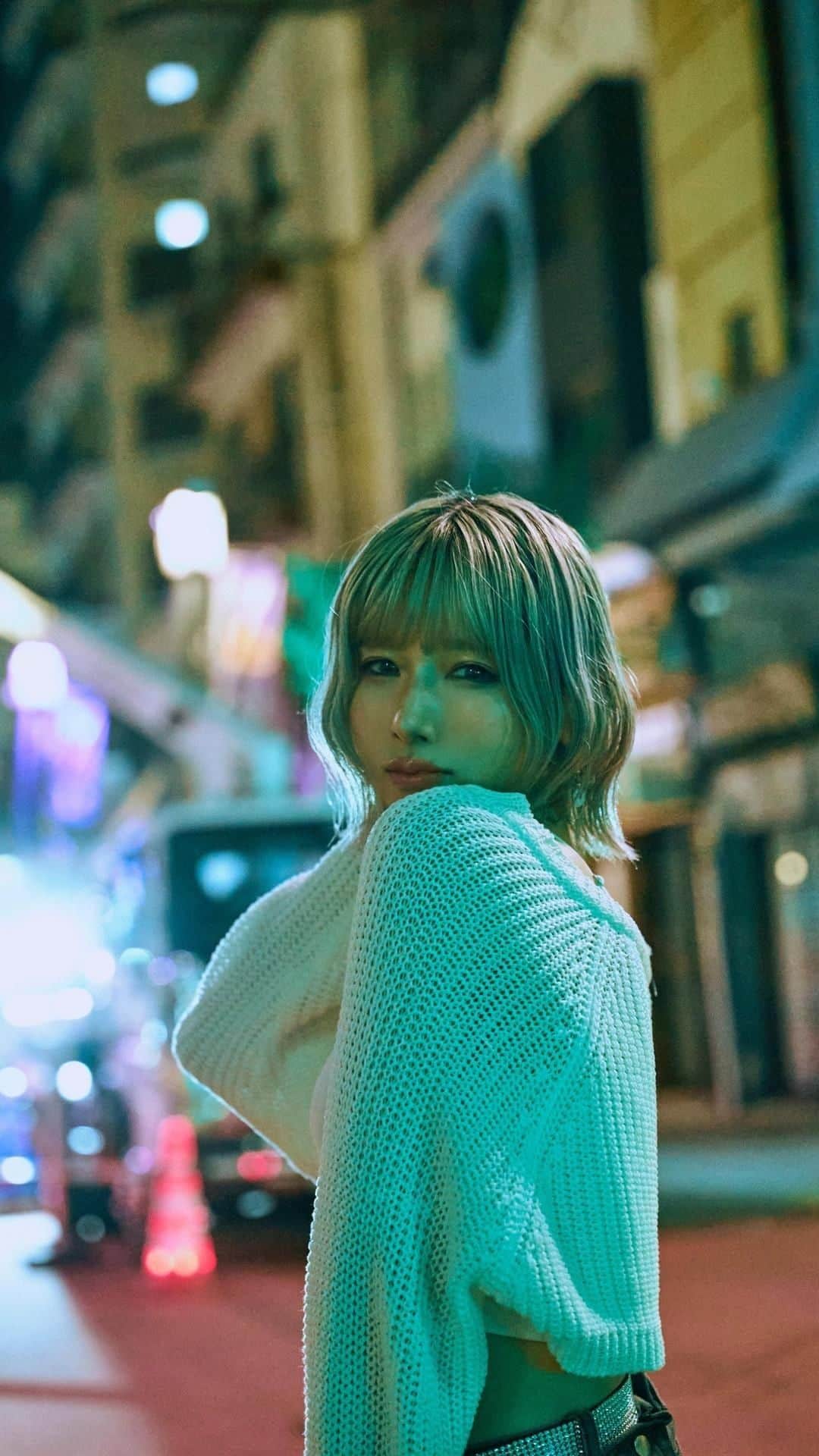 病夢やみいのインスタグラム：「Tokyo🎆Late night stroll」
