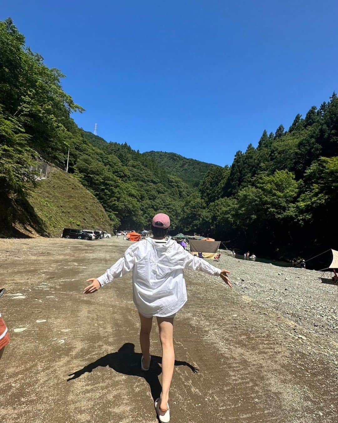 藤波朱理のインスタグラム：「ナツノオモイデ😊」