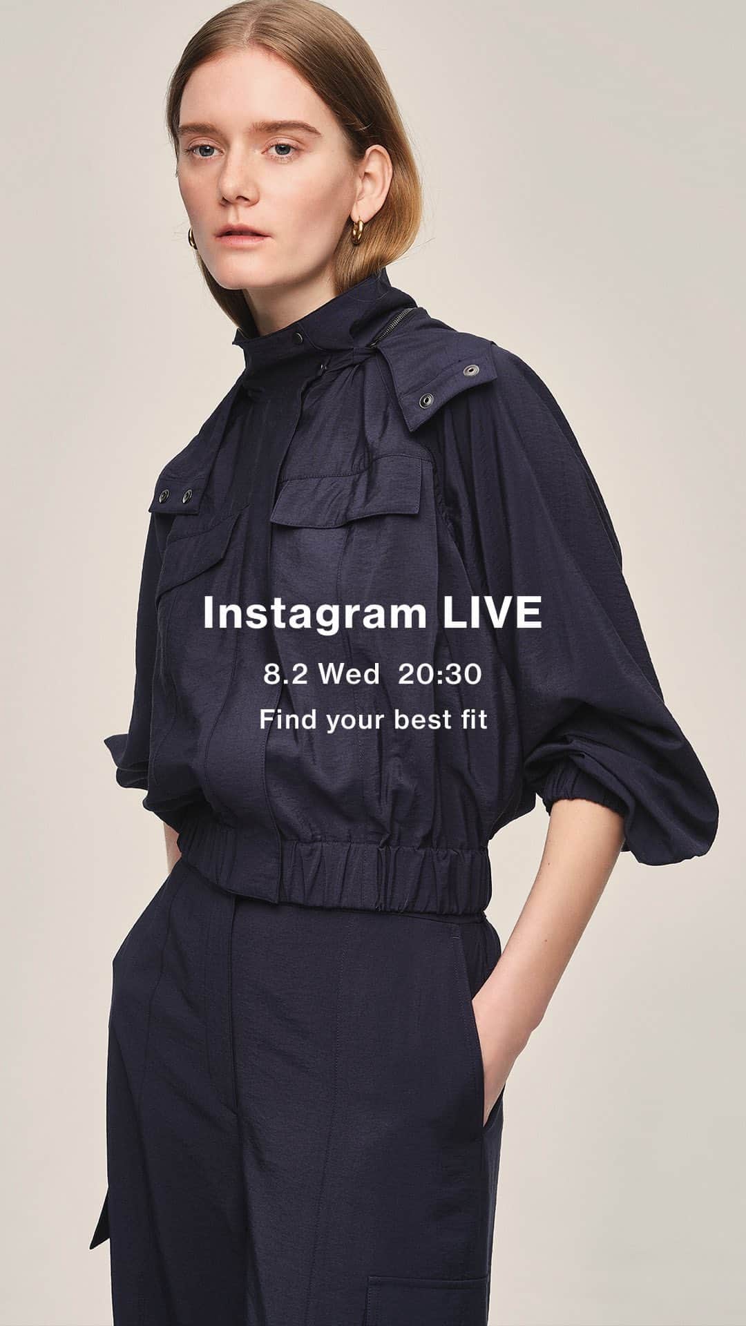 Theory luxe official account.のインスタグラム：「［Instagram LIVE］ @ 銀座三越店  スモールサイズのお取り扱いがスタートした銀座三越店にて、新作を中心にレギュラーサイズとの比較や、スモールサイズの展開がある商品のおすすめのスタイリングをご紹介致しました。  STAFF 髙谷 154cm，平田 155cm， 市村 153cm，鈴木 164cm，西澤 156cm  #theoryluxe #セオリーリュクス #ブルゾン #カーゴパンツ #セットアップ」