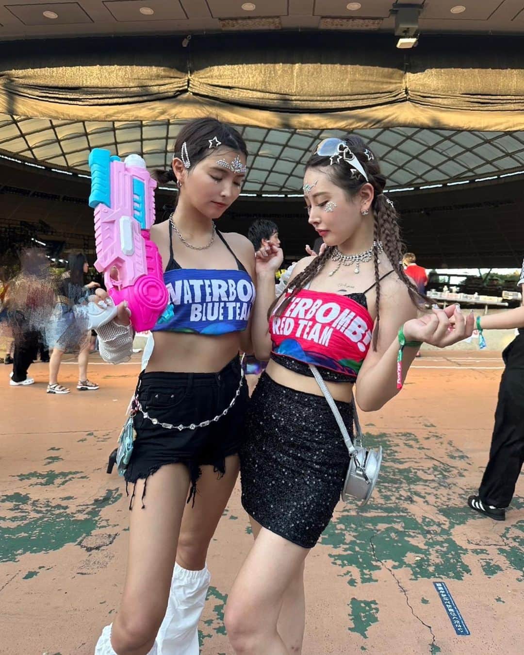 SHIHOさんのインスタグラム写真 - (SHIHOInstagram)「. . WATER BOMB🔫🐾💦🫧🩷 . (( @waterbomb_tokyo_official )) . . .」8月2日 21時00分 - cham_pipi